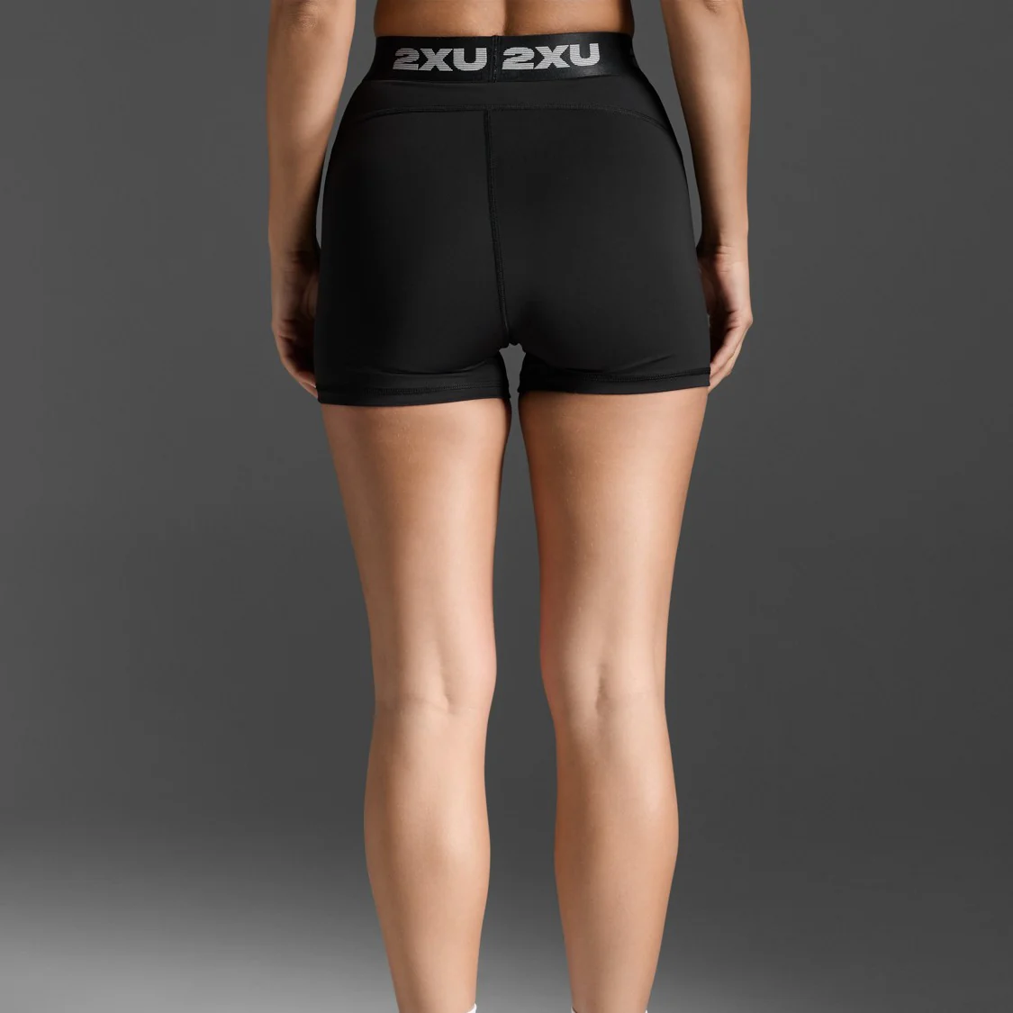 2XU Core Compression 3 inch Short Tights | Black / Black | Womens - Image 6