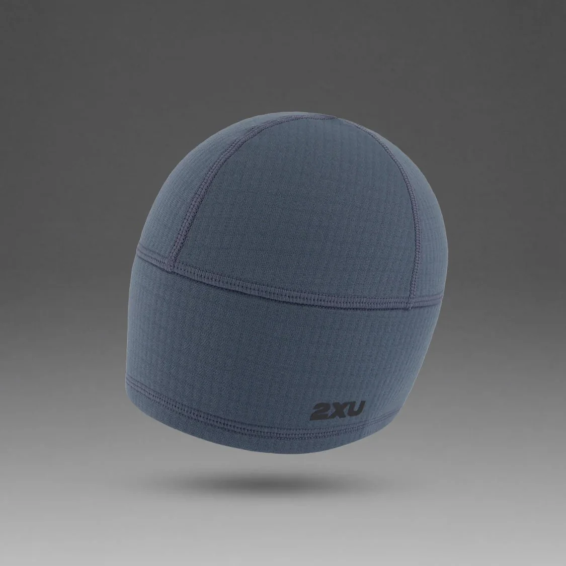 2XU Ignition Hyper-Haptic Beanie | Indigo / Black Reflective - Image 2