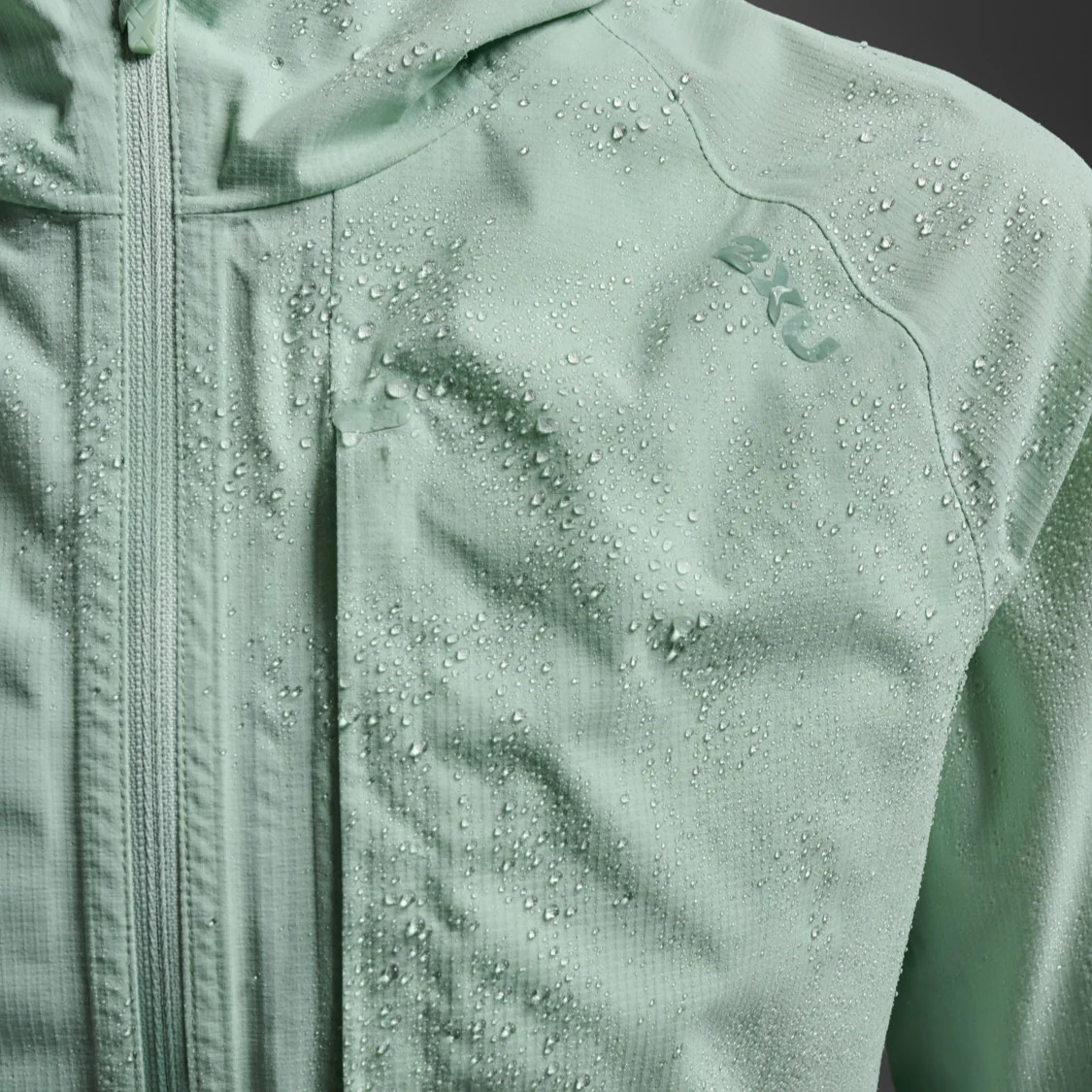 2XU Ignition Shield Jacket | Digital Mint / Reflective | Womens - Image 2