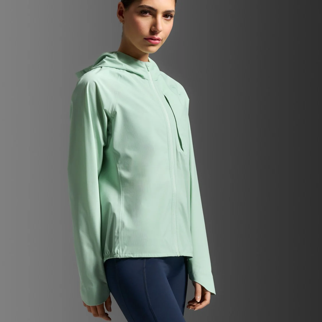 2XU Ignition Shield Jacket | Digital Mint / Reflective | Womens - Image 5
