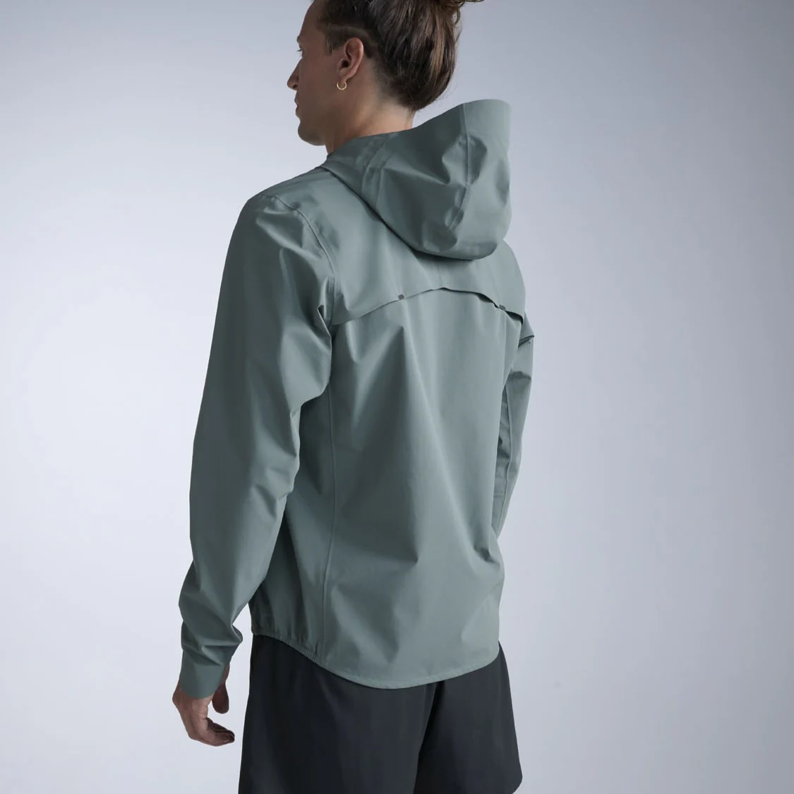 2XU Ignition Shield Waterproof Jacket | Olive Leaf / Black Reflective | Mens - Image 5