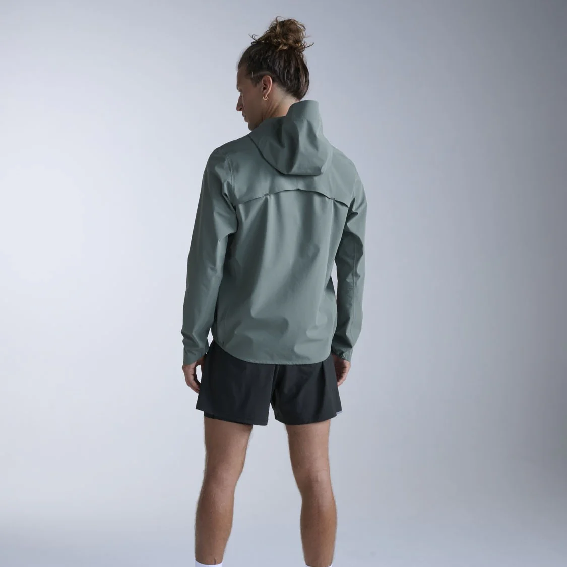 2XU Ignition Shield Waterproof Jacket | Olive Leaf / Black Reflective | Mens - Image 6