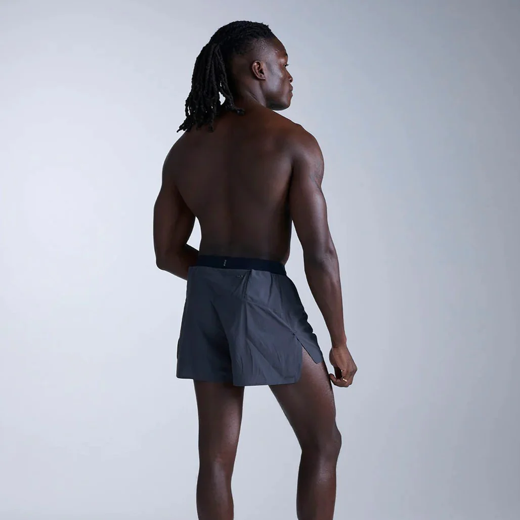 2XU Light Speed Stash 5 Inch Short | India / Black Reflective | Mens - Image 6