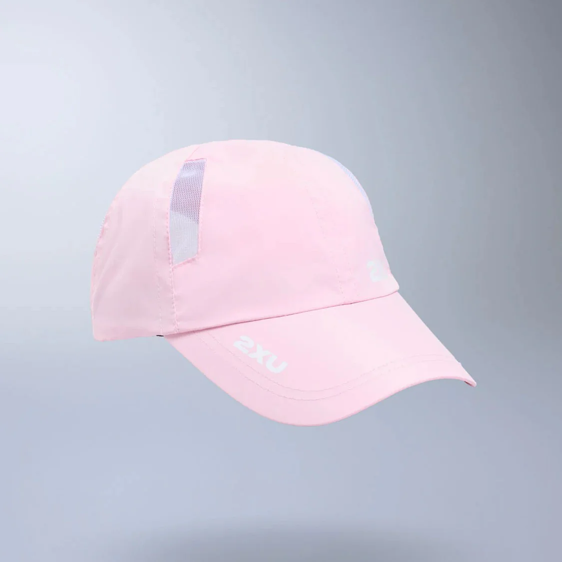 2XU Run Cap | Pink Frost / White