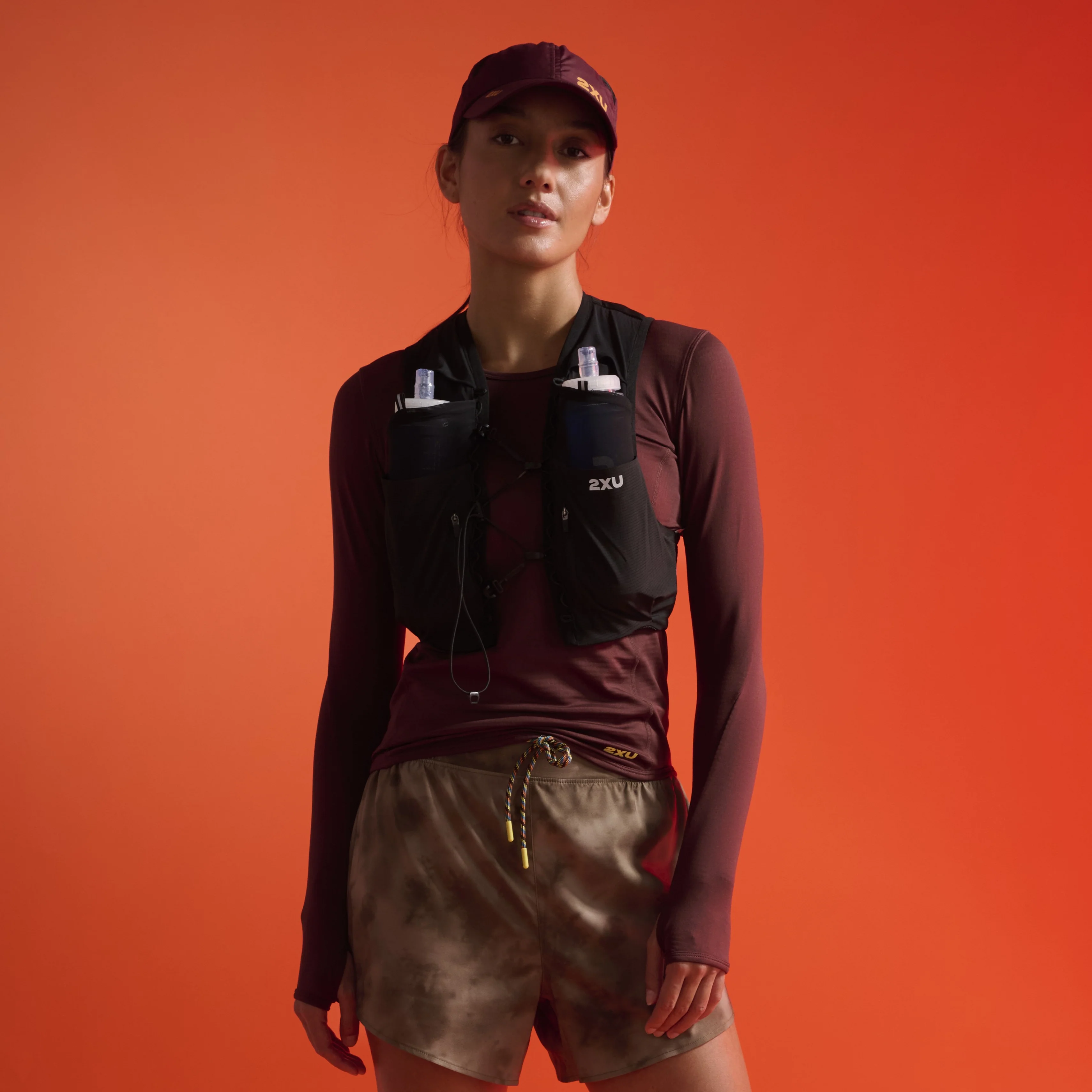 2XU Run Hydration Vest | Black / Silver Reflective - Image 7