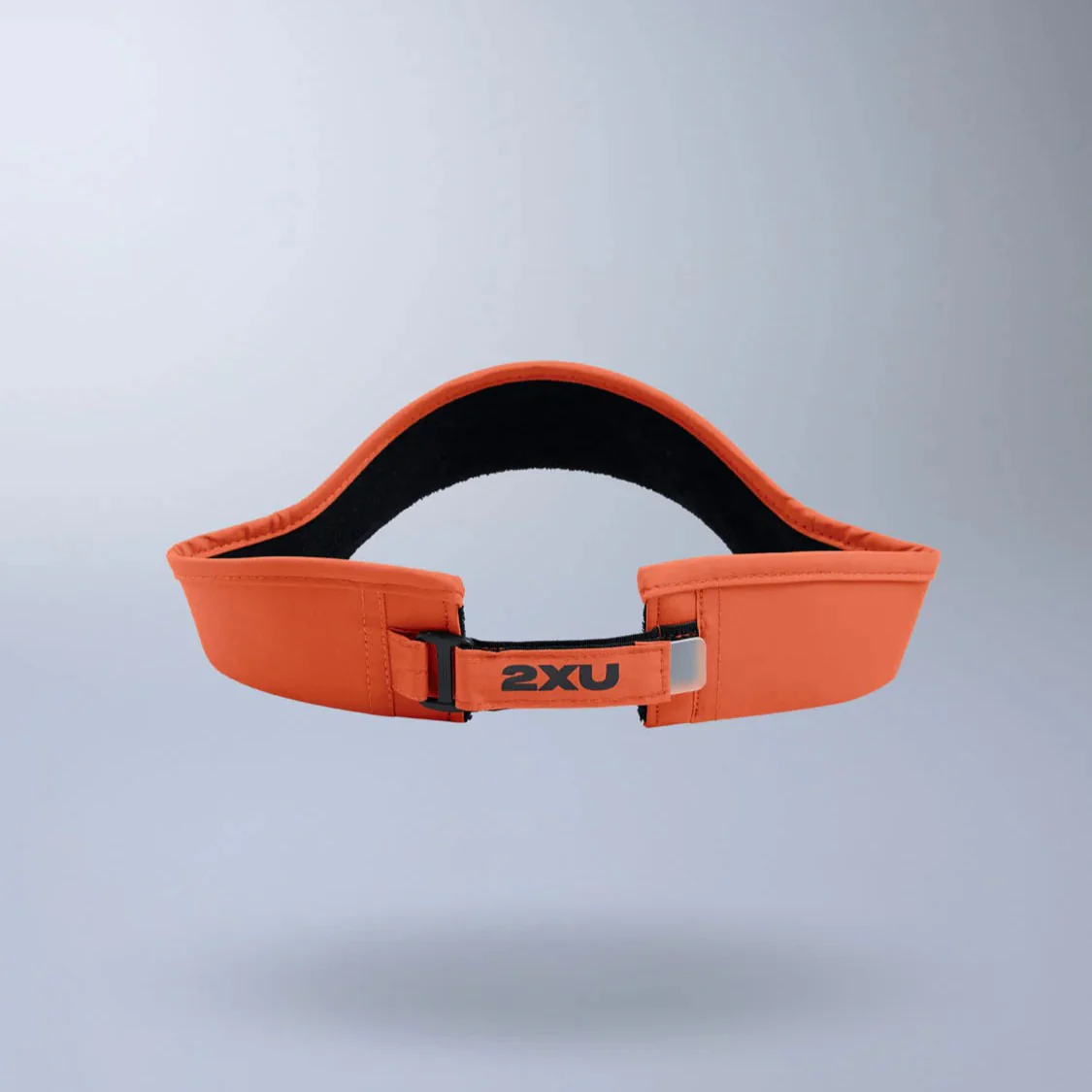 2XU Run Visor | Ember / Black - Image 2