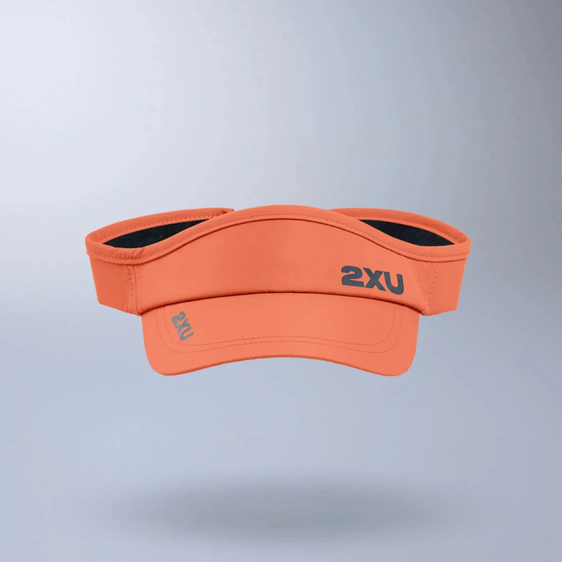 2XU Run Visor | Ember / Black - Image 3