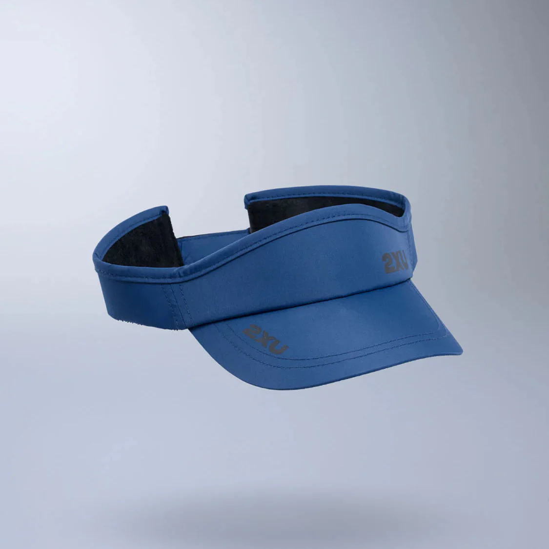 2XU Run Visor | Indigo / Black