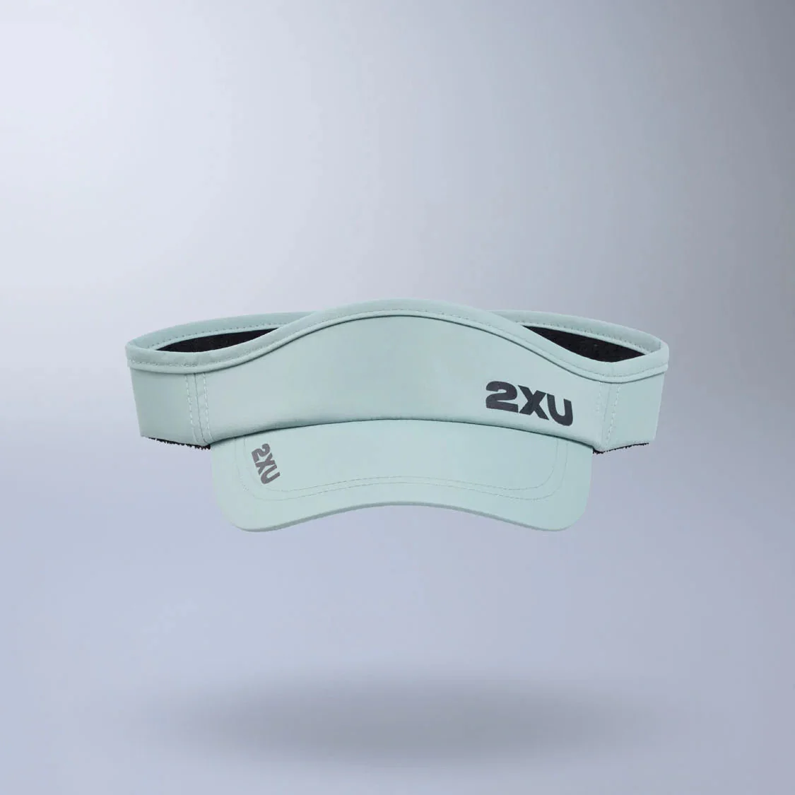 2XU Run Visor | Smoke Blue / Black - Image 2