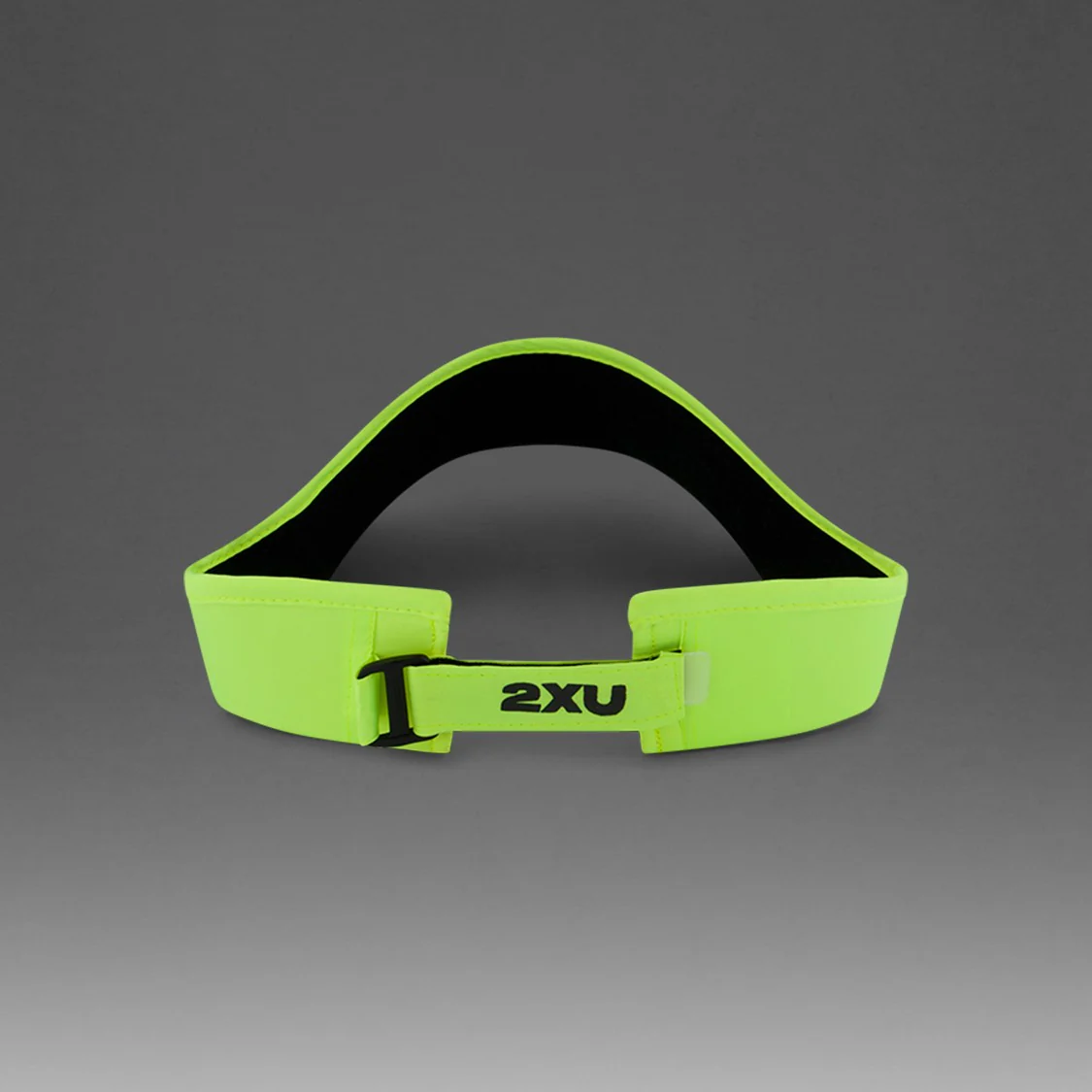 2XU Run Visor | Volt / Black - Image 3
