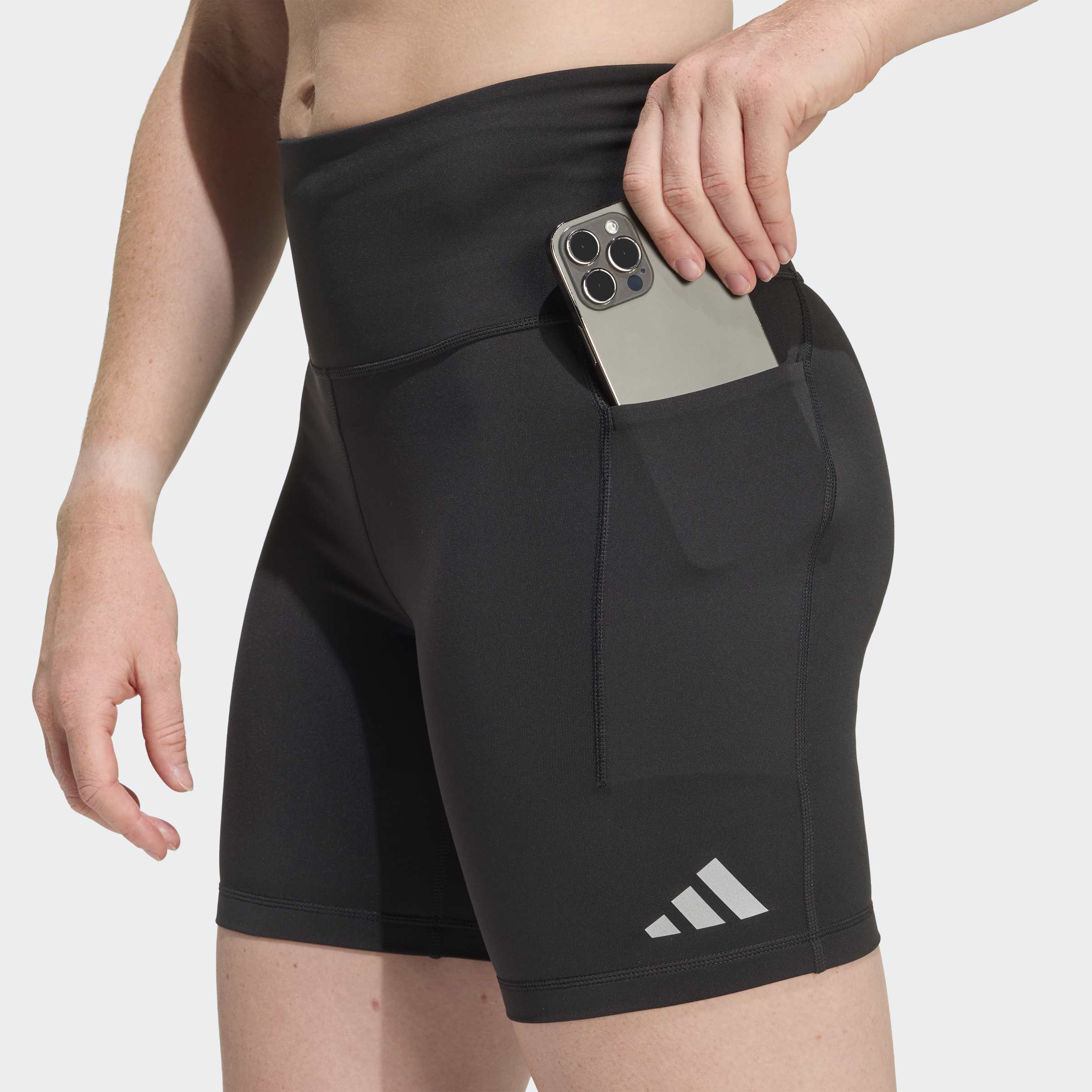 adidas adi365 Climacool 6" Short Tights | Black | Womens - Image 2
