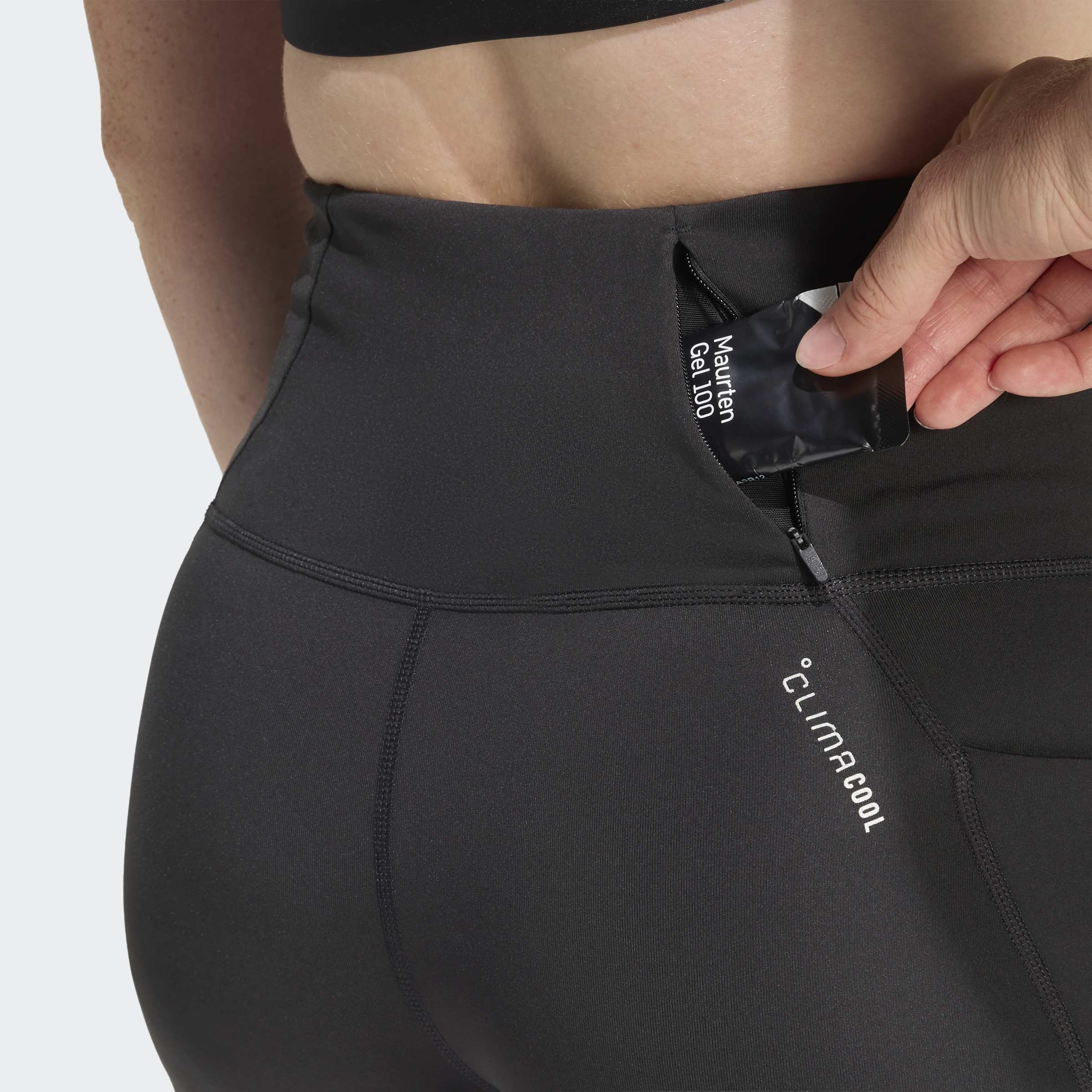 adidas adi365 Climacool 6" Short Tights | Black | Womens - Image 3
