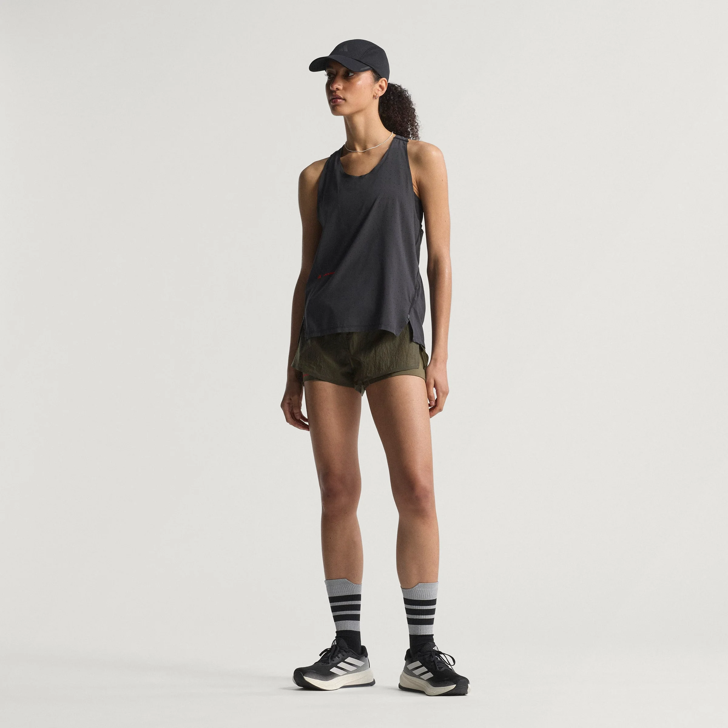 adidas Adi365 H.Koumori Running Singlet | Black | Womens - Image 12