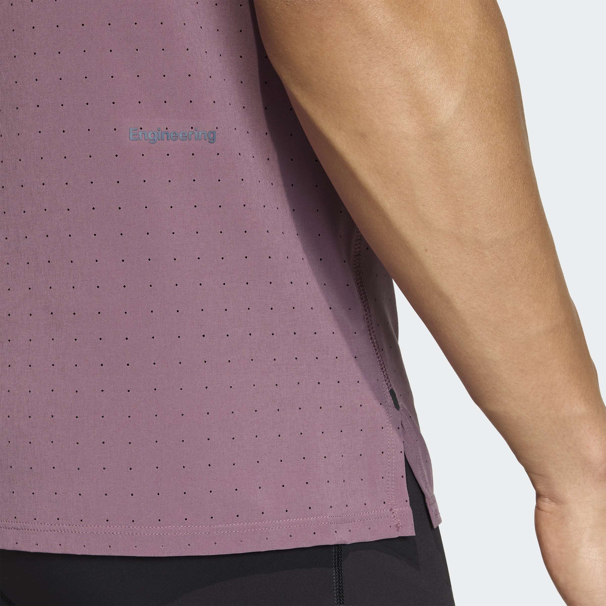 adidas Adi365 H.Koumori Running Singlet | Shadow Fig | Mens - Image 8