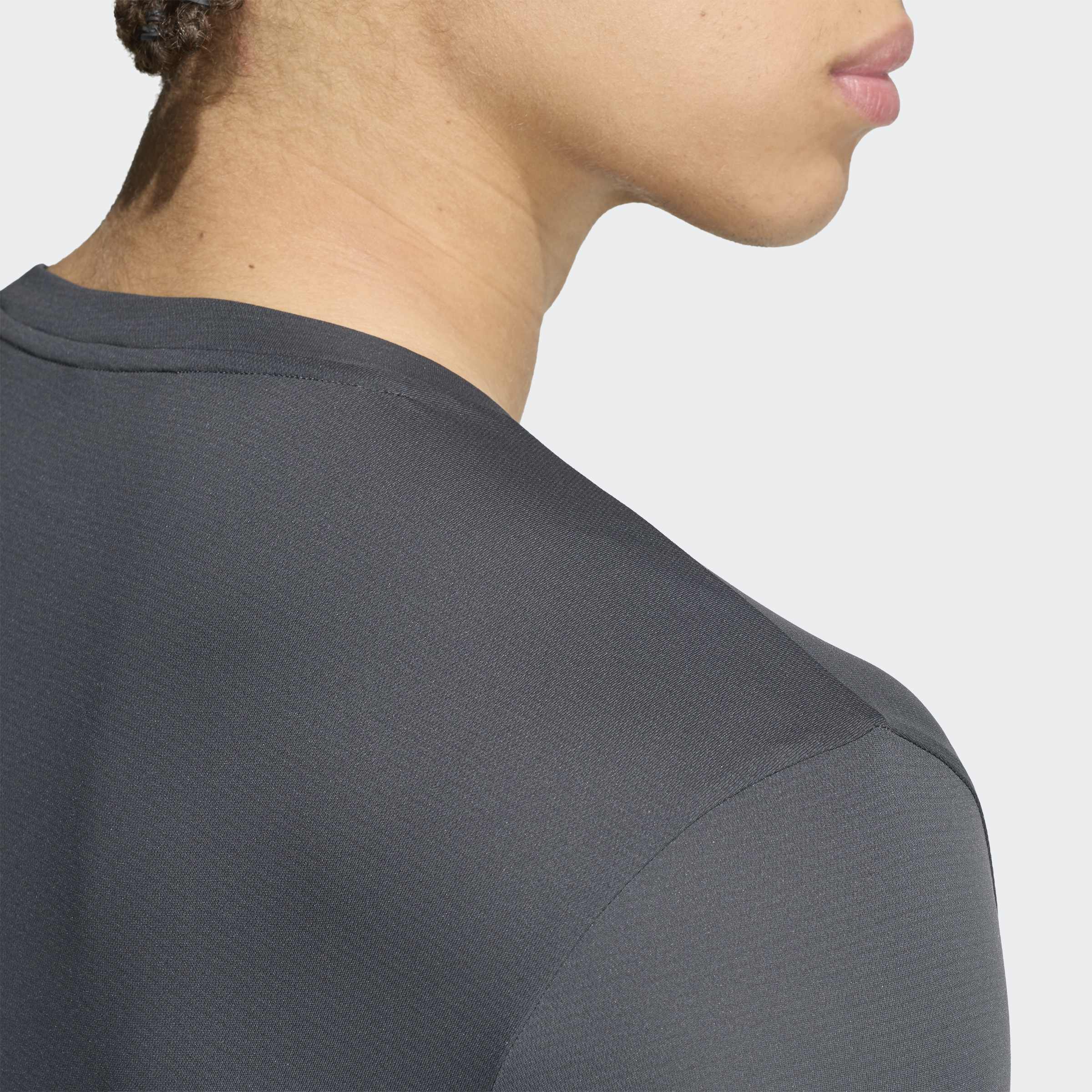 adidas adi365 Running Essentials T-Shirt | Carbon | Mens - Image 3