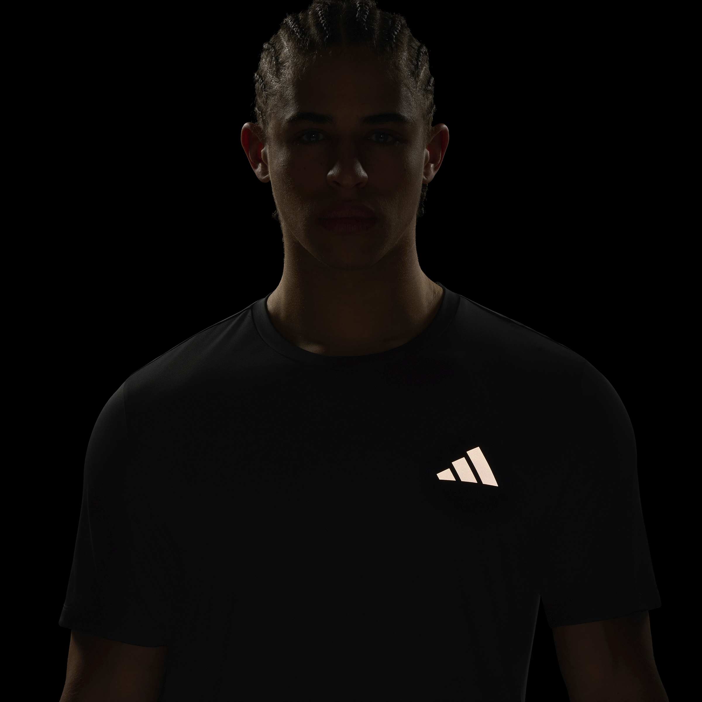 adidas adi365 Running Essentials T-Shirt | Carbon | Mens - Image 5