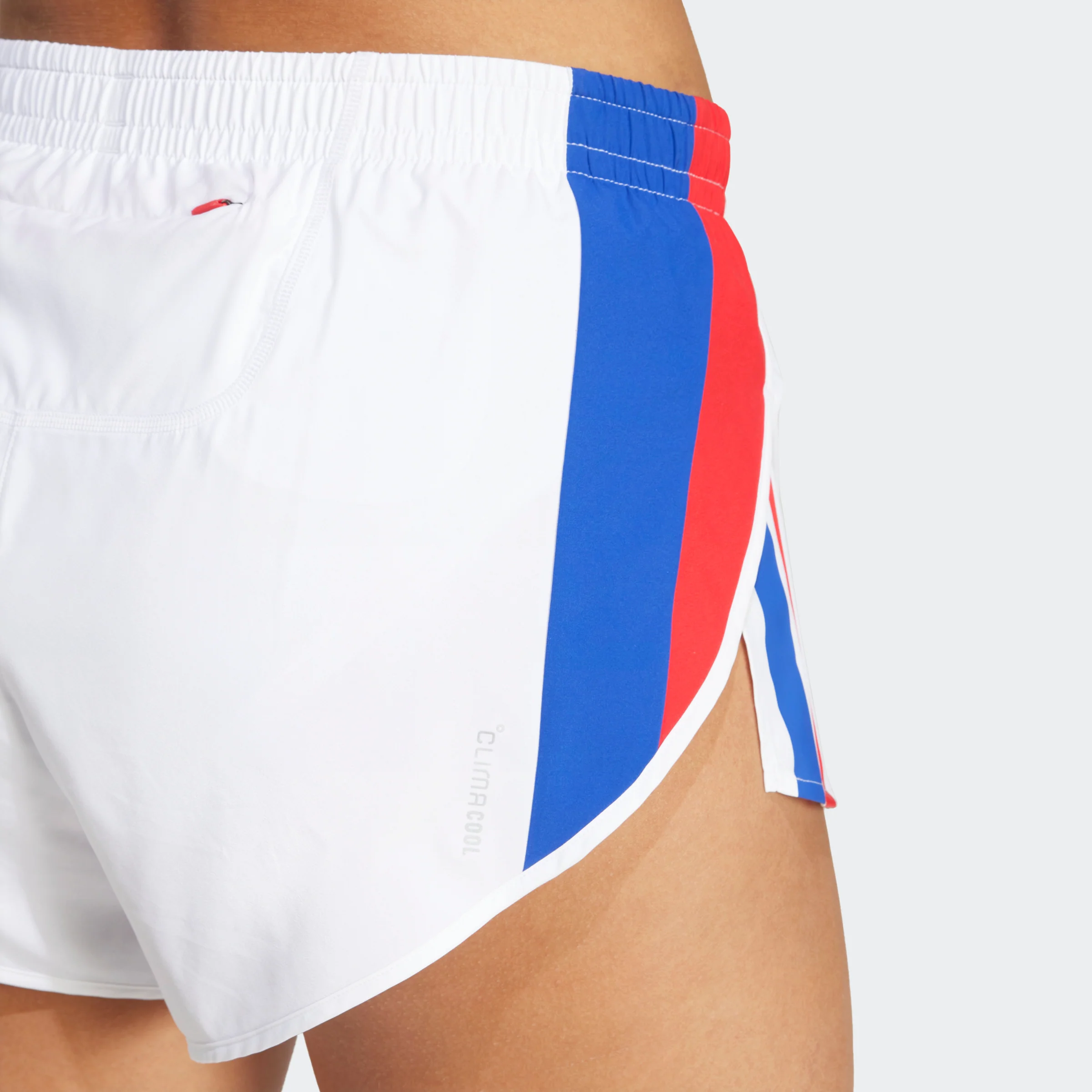 adidas Adizero Retro Short | White | Womens - Image 5