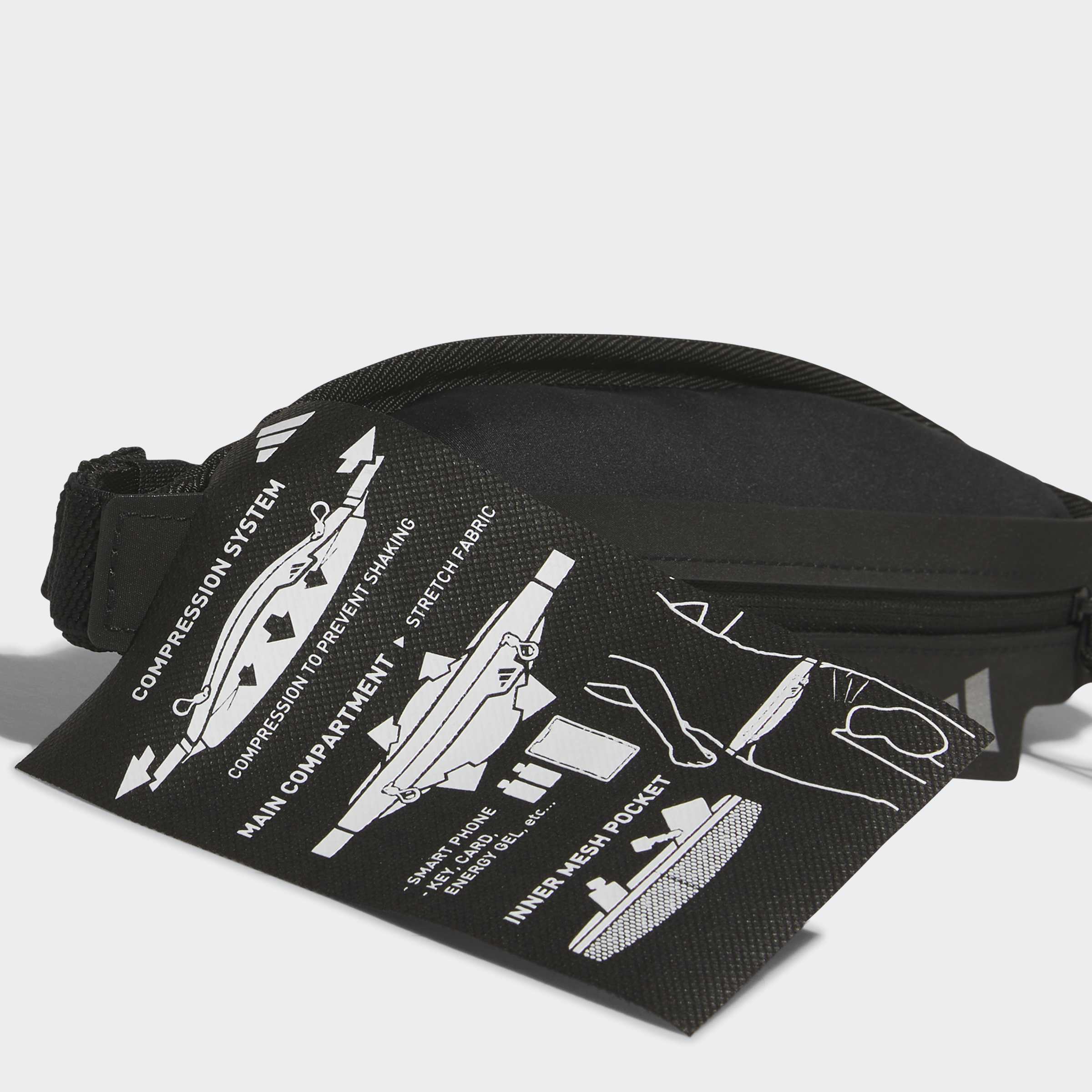 adidas Running Belt | Black - Image 8