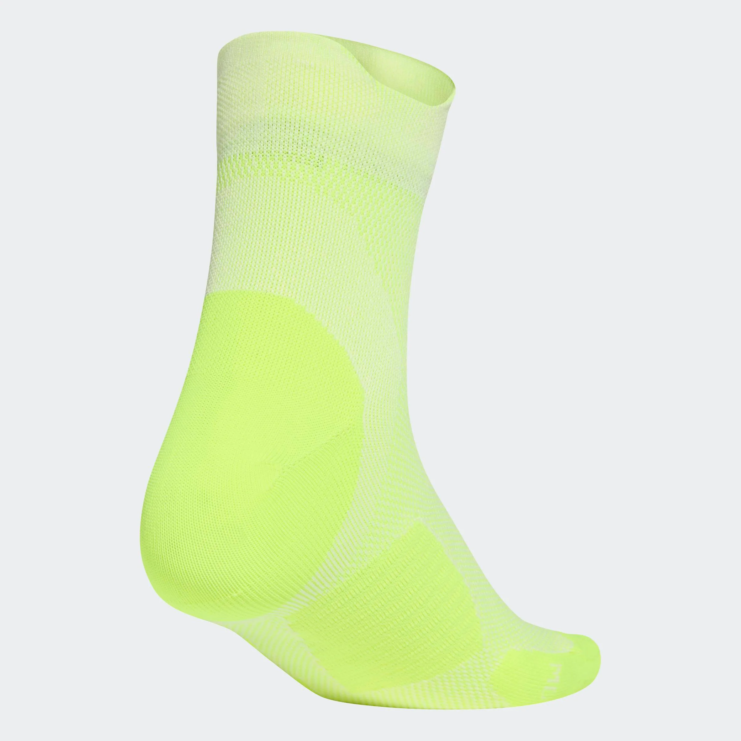 adidas Running x adizero Sock | White / Solar Yellow - Image 2