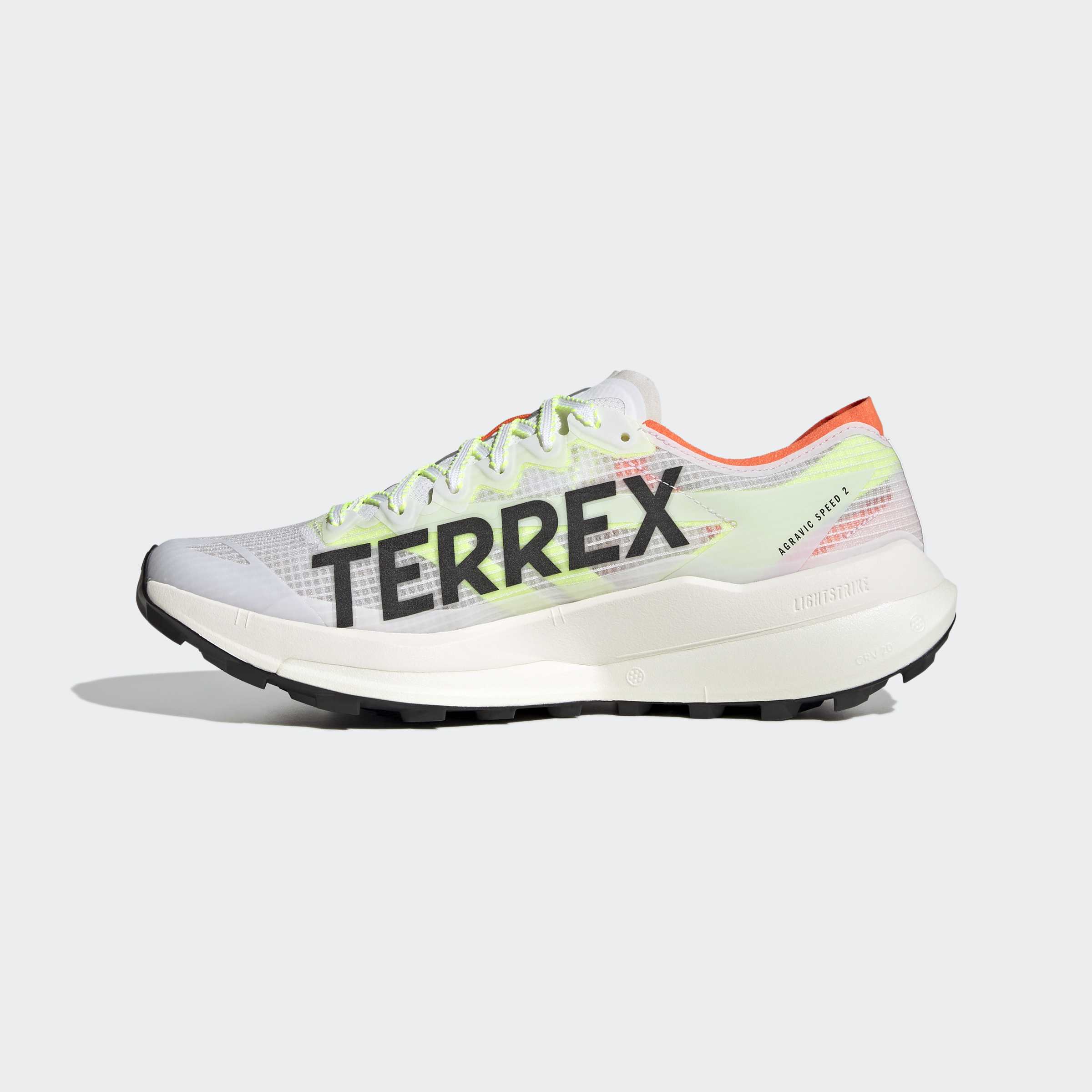 adidas Terrex Agravic Speed 2 | Cloud White / Core Black / Semi Impact Orange | Womens - Image 14