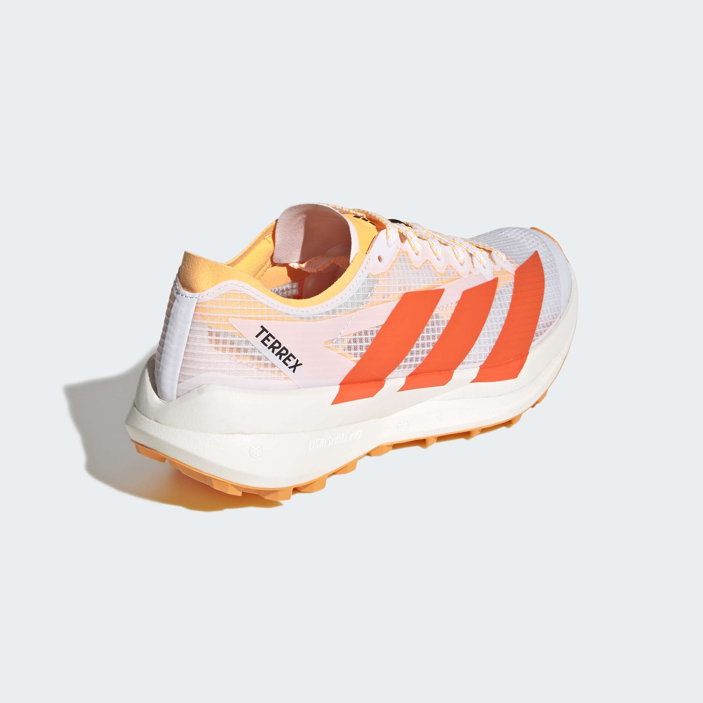 adidas Terrex Agravic Speed 2 | Cloud White / Impact Orange / Lucid Tangerine | Womens - Image 7
