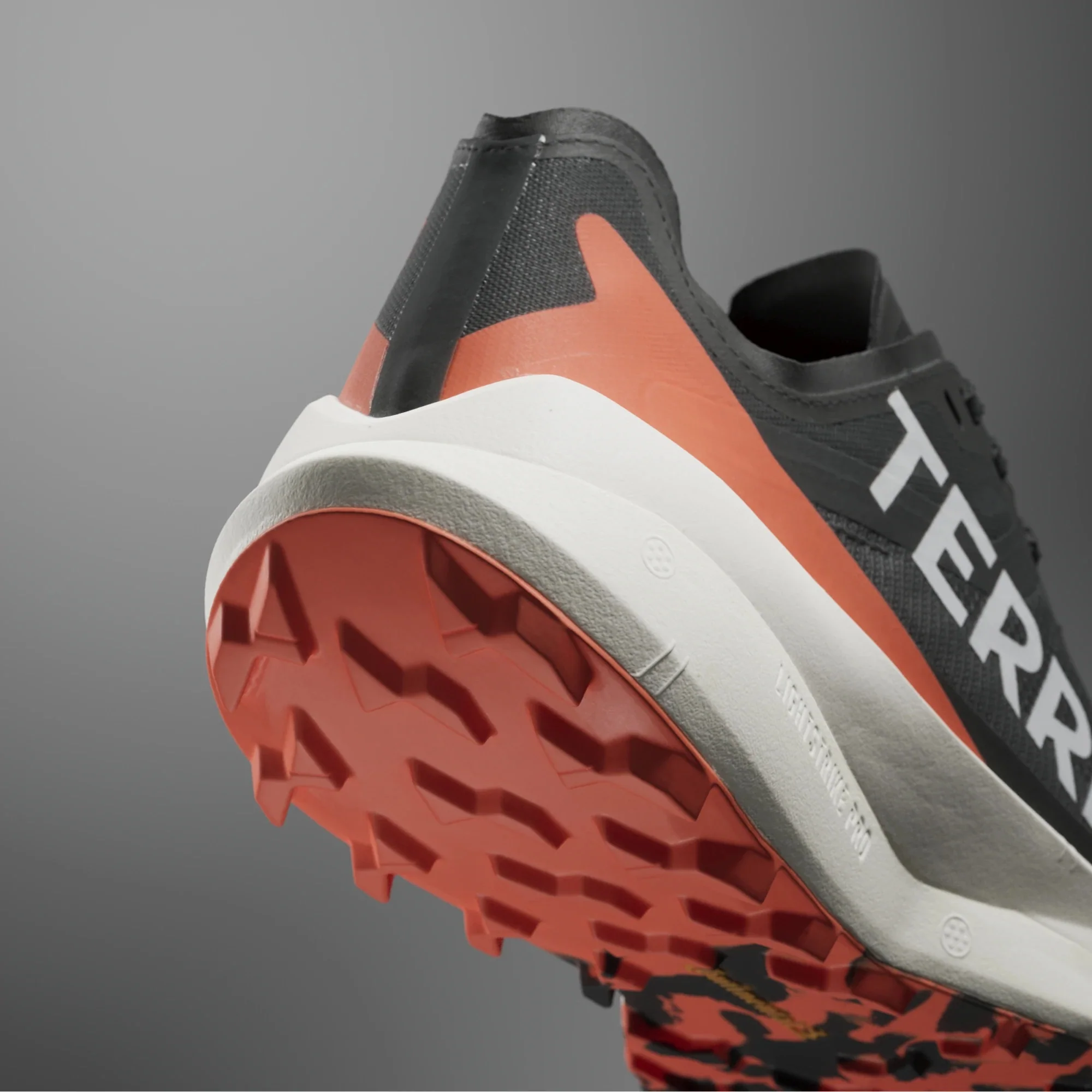 adidas Terrex Agravic Speed | Core Black / Grey One / Impact Orange | Mens - Image 4