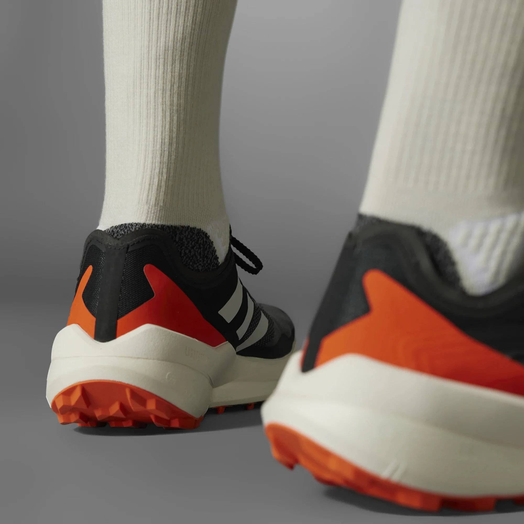 adidas Terrex Agravic Speed | Core Black / Grey One / Impact Orange | Mens - Image 8