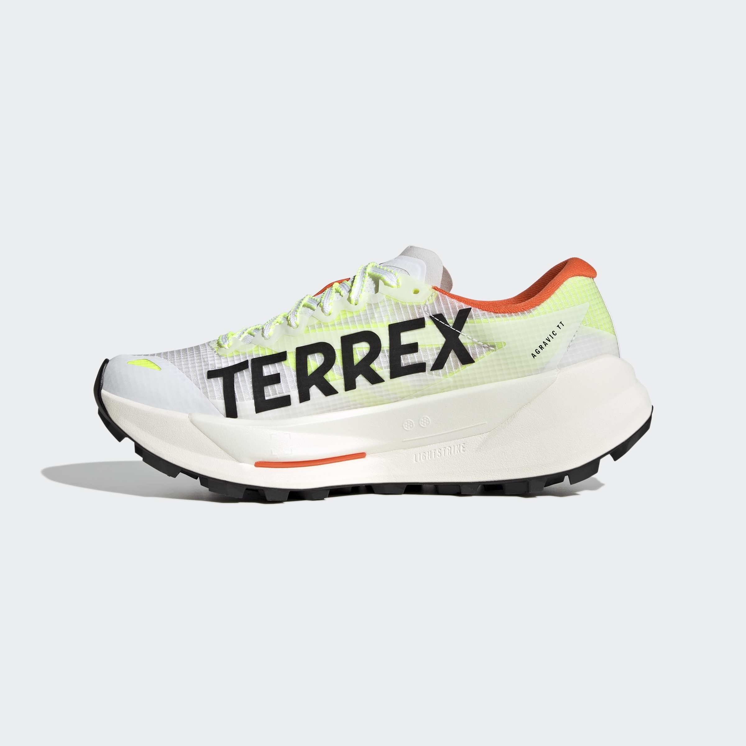 adidas Terrex Agravic TT | Cloud White / Core Black / Impact Orange | Womens - Image 12