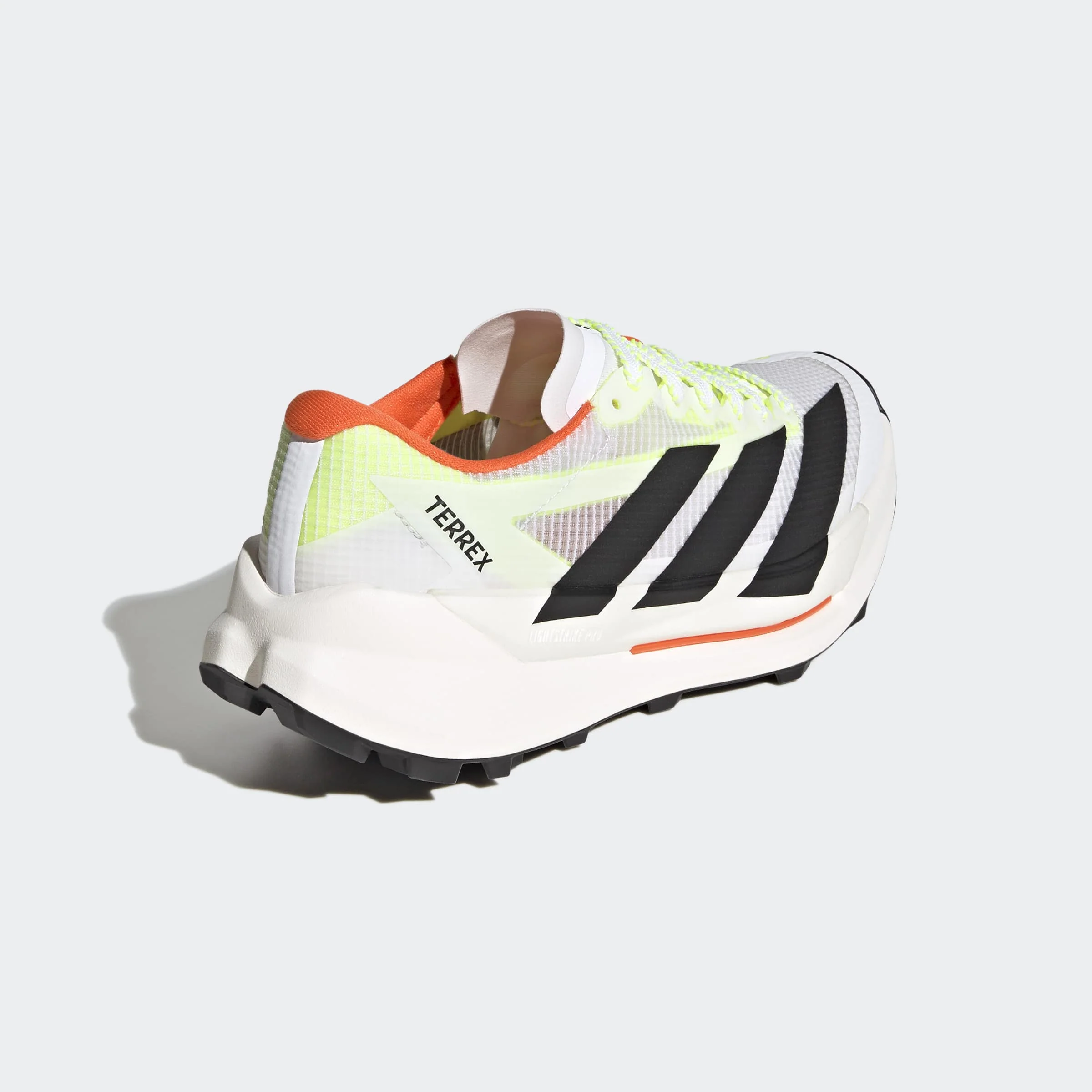 adidas Terrex Agravic TT | Cloud White / Core Black / Impact Orange | Womens - Image 13