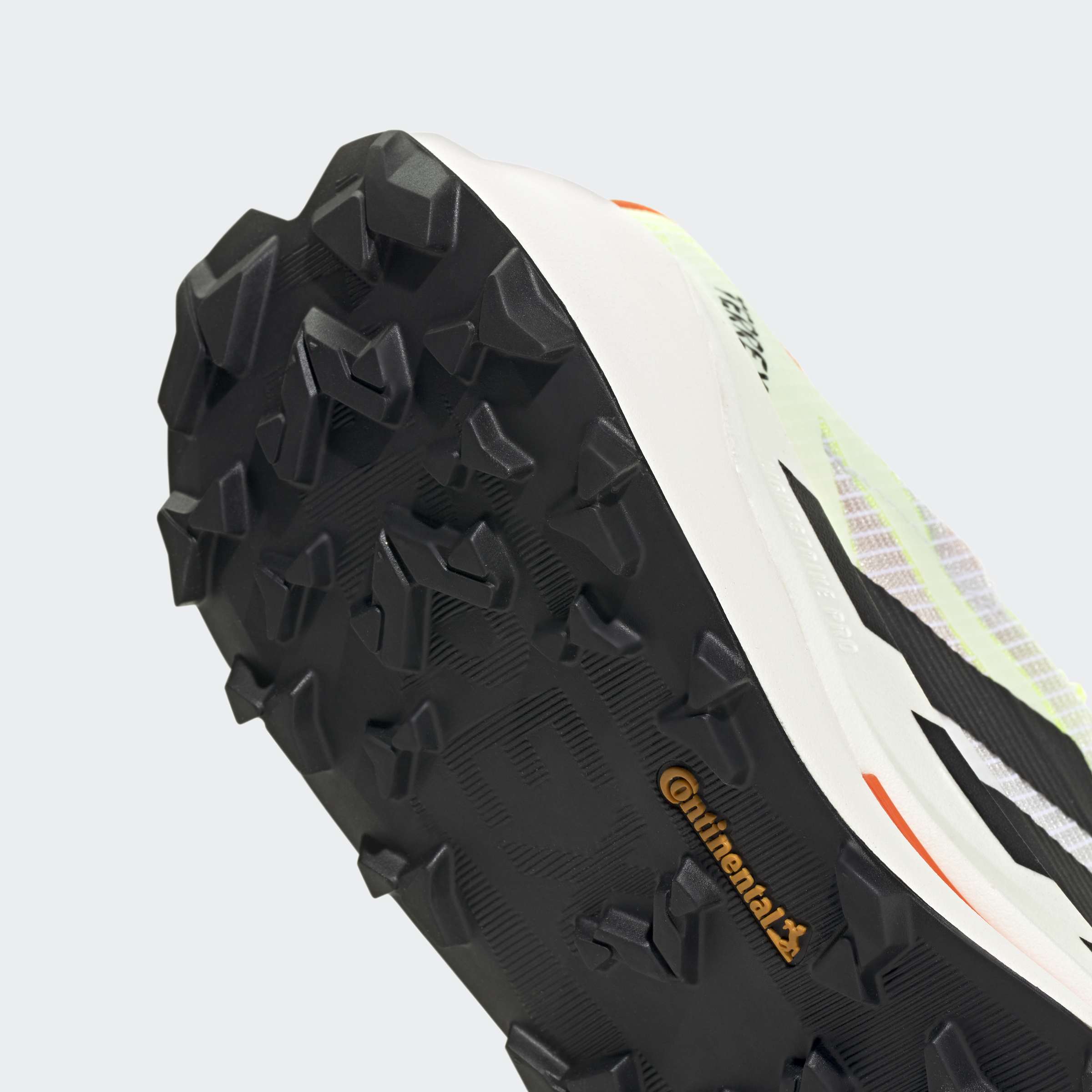 adidas Terrex Agravic TT | Cloud White / Core Black / Impact Orange | Womens - Image 5