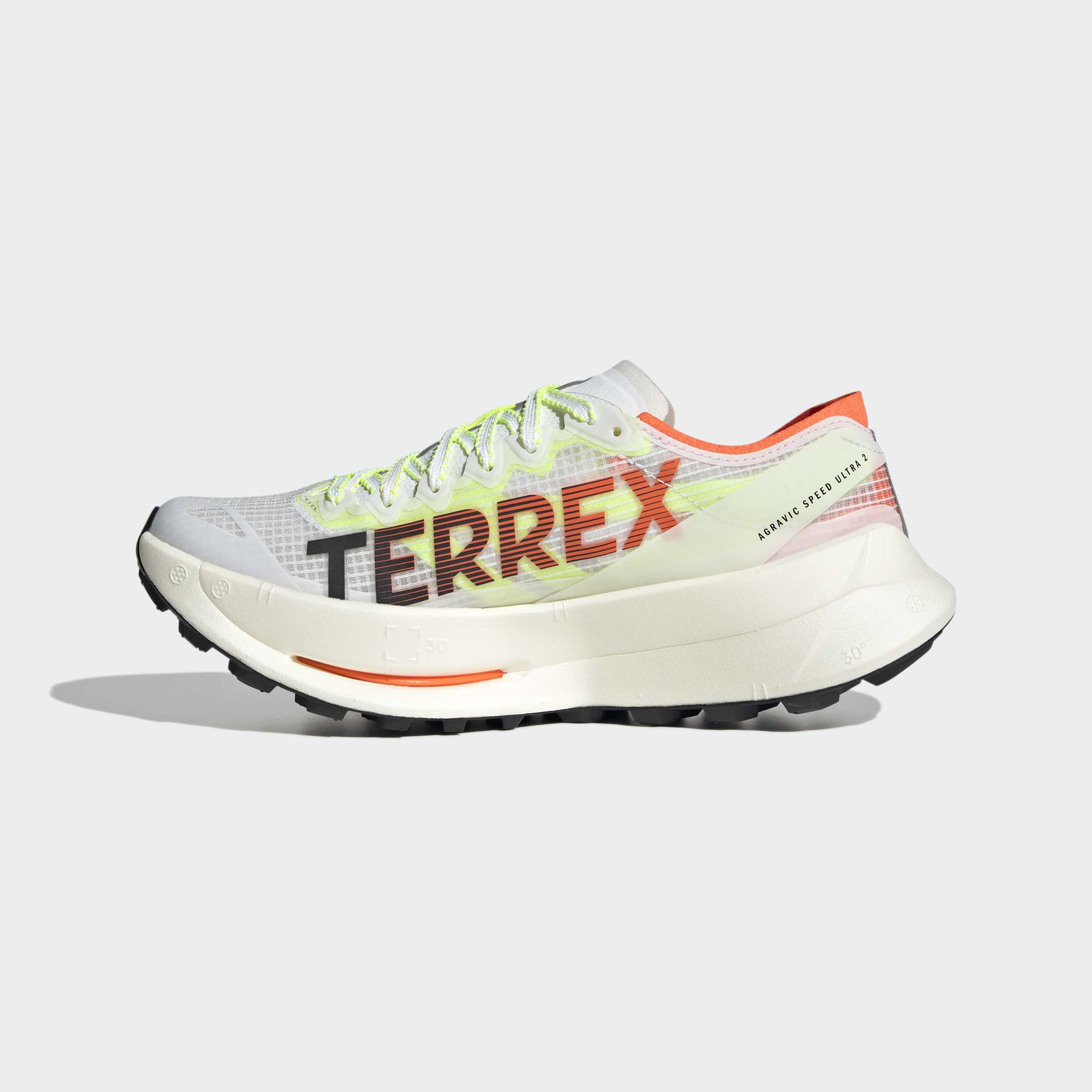 adidas Terrex Agravic Speed Ultra 2 | Cloud White / Core Black / Reflective Silver | Womens - Image 12