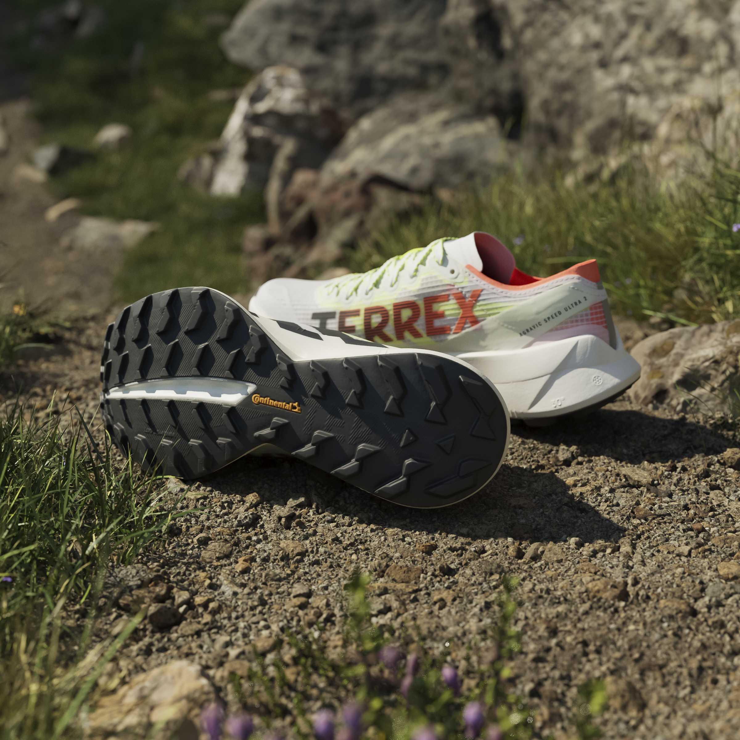 adidas Terrex Agravic Speed Ultra 2 | Cloud White / Core Black / Reflective Silver | Womens - Image 6