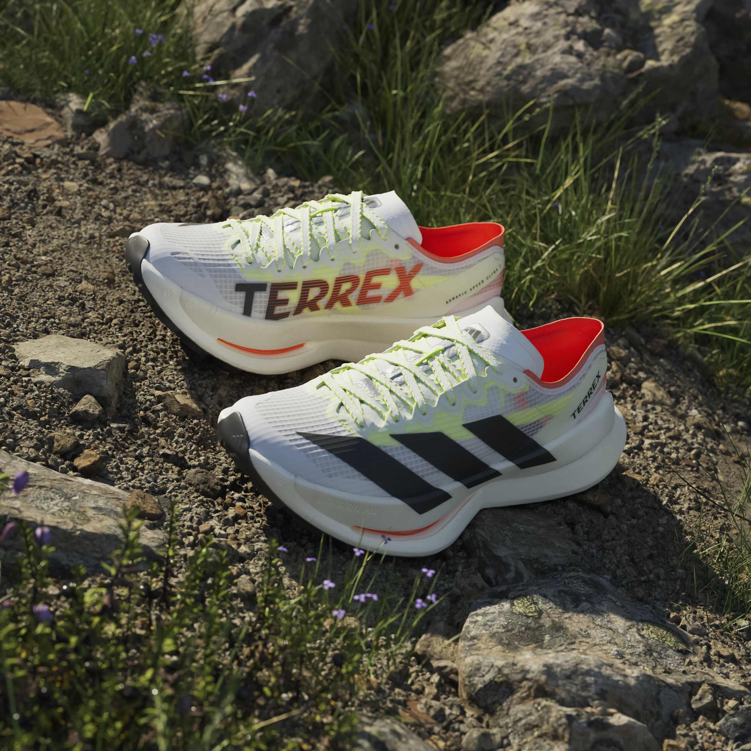 adidas Terrex Agravic Speed Ultra 2 | Cloud White / Core Black / Reflective Silver | Womens - Image 7