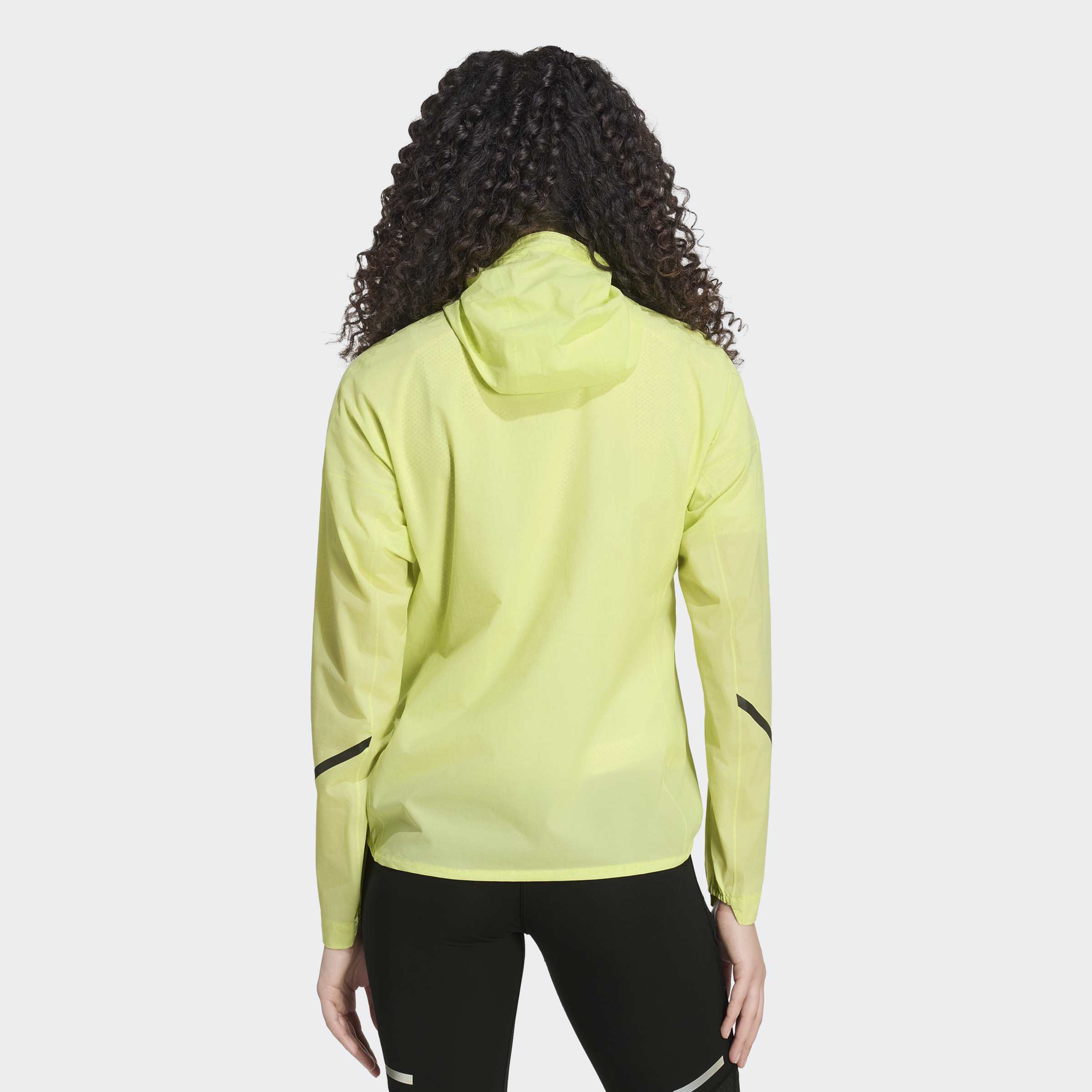 adidas Terrex Xperior 2.5 Layer Light Climaproof Waterproof Jacket | Semi Frozen Lemon | Womens - Image 4