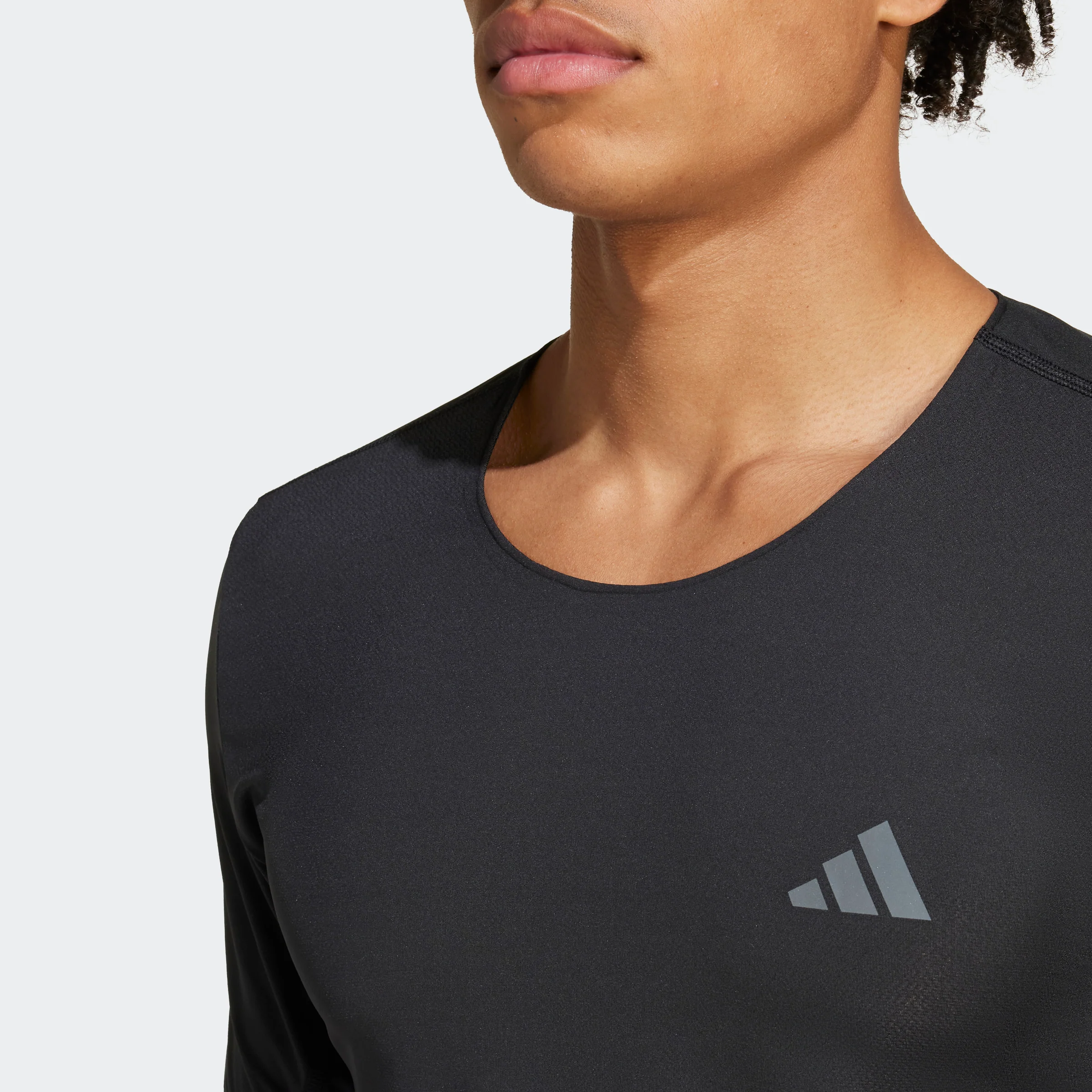 Adidas Adizero Tee | Black | Mens - Image 4