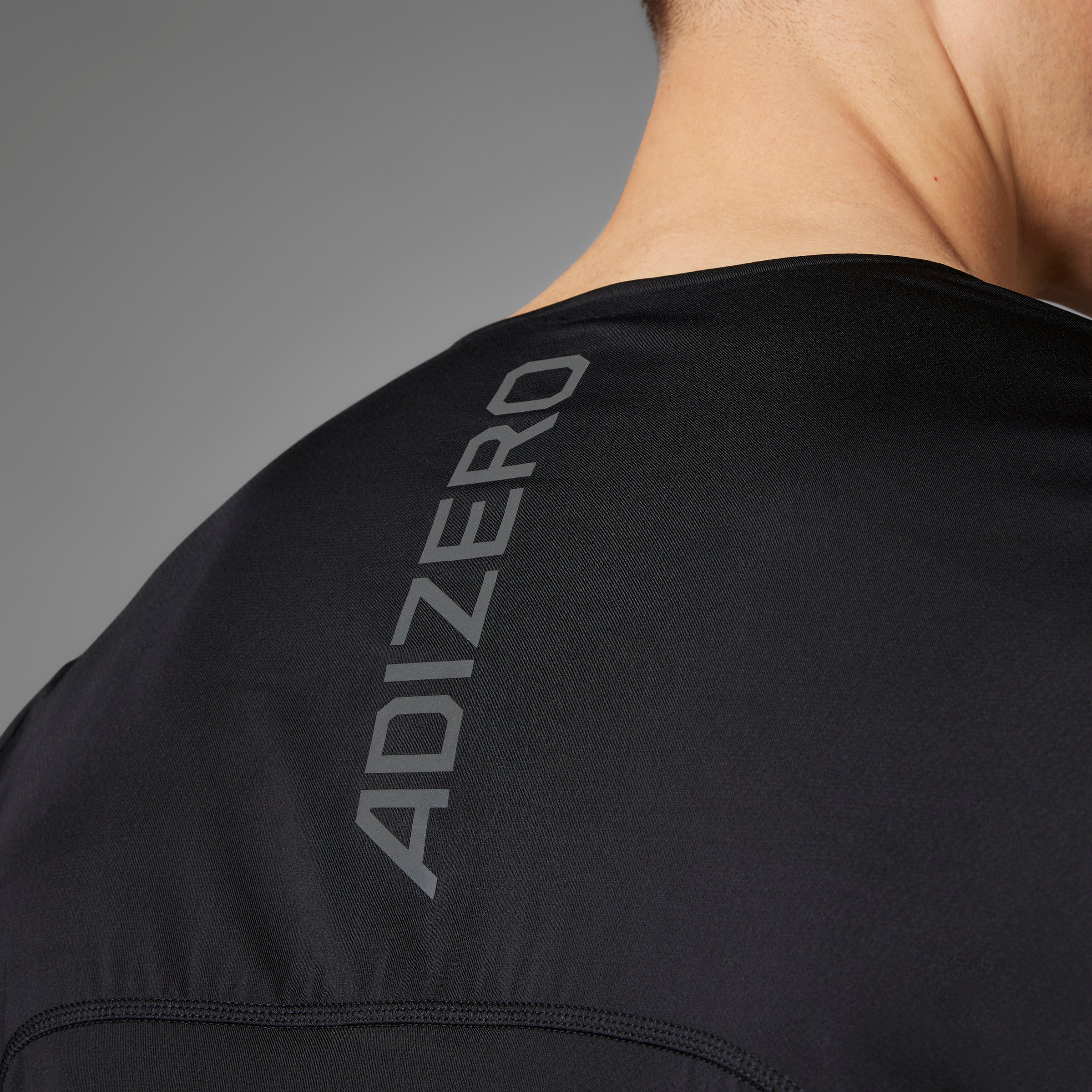 Adidas Adizero Tee | Black | Mens - Image 7