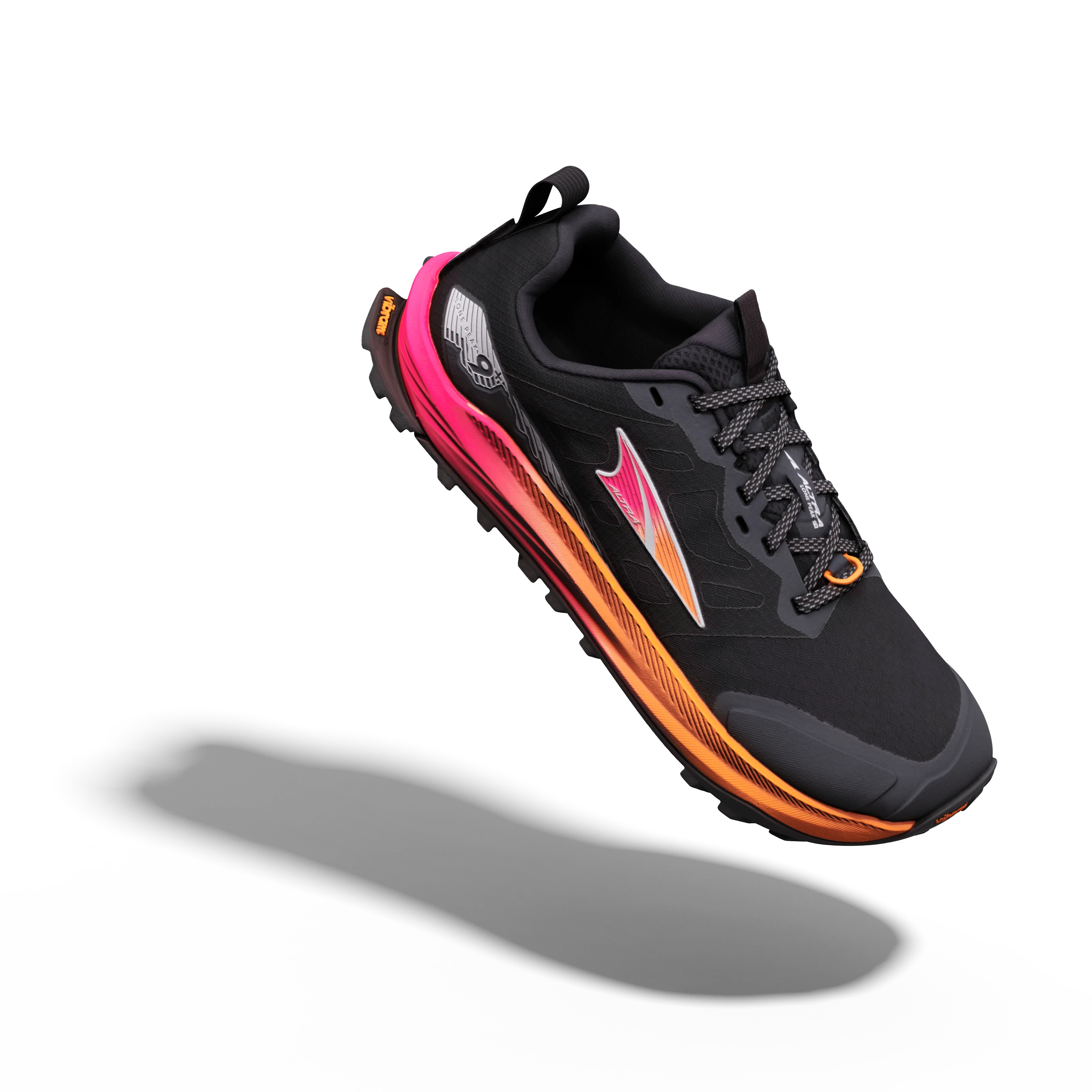 Altra Lone Peak 9+ | Black / Knockout Pink | Womens - Image 9