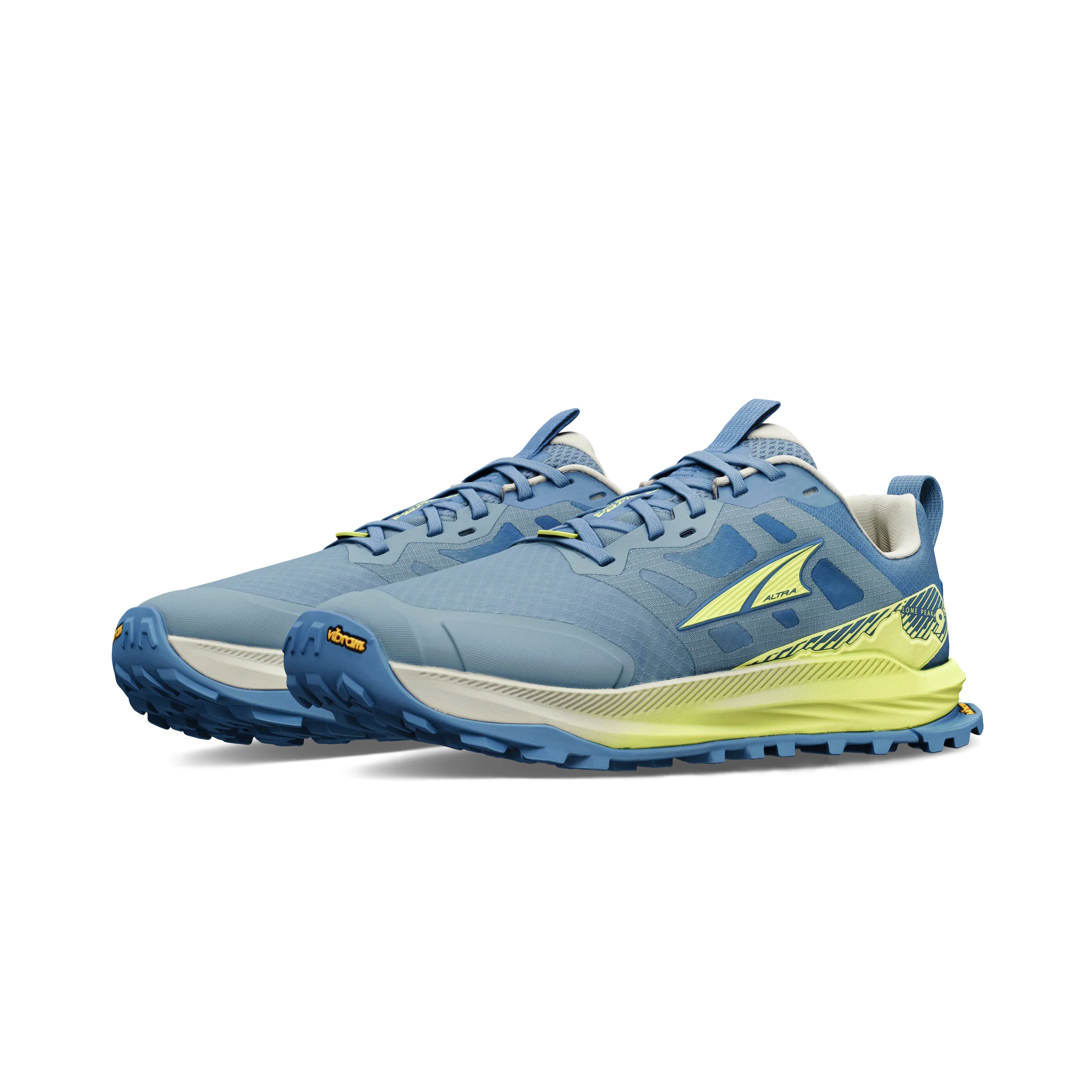 Altra Lone Peak 9+ | Blue / Lime | Womens - Image 5