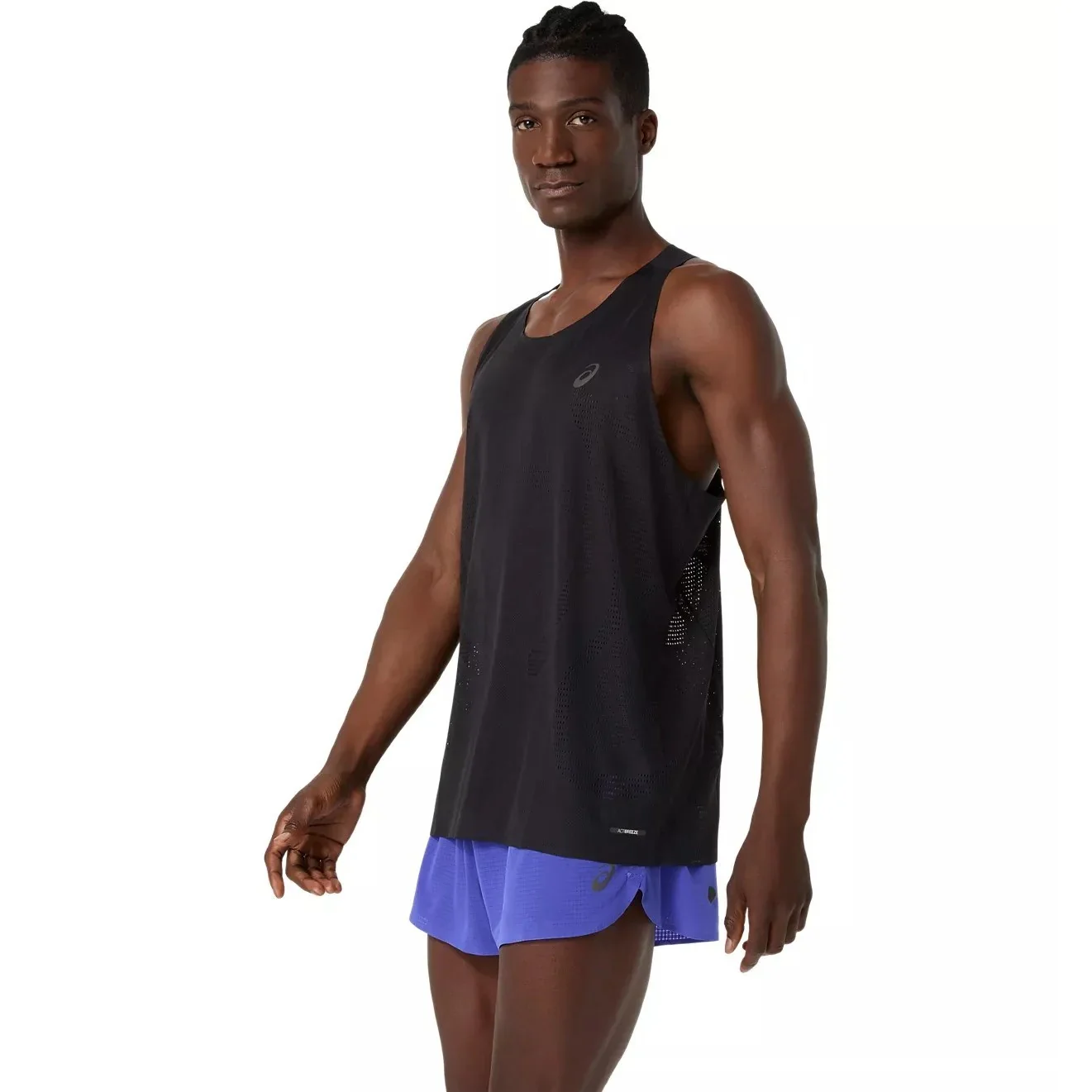 Asics Metarun Singlet | Performance Black | Mens - Image 4