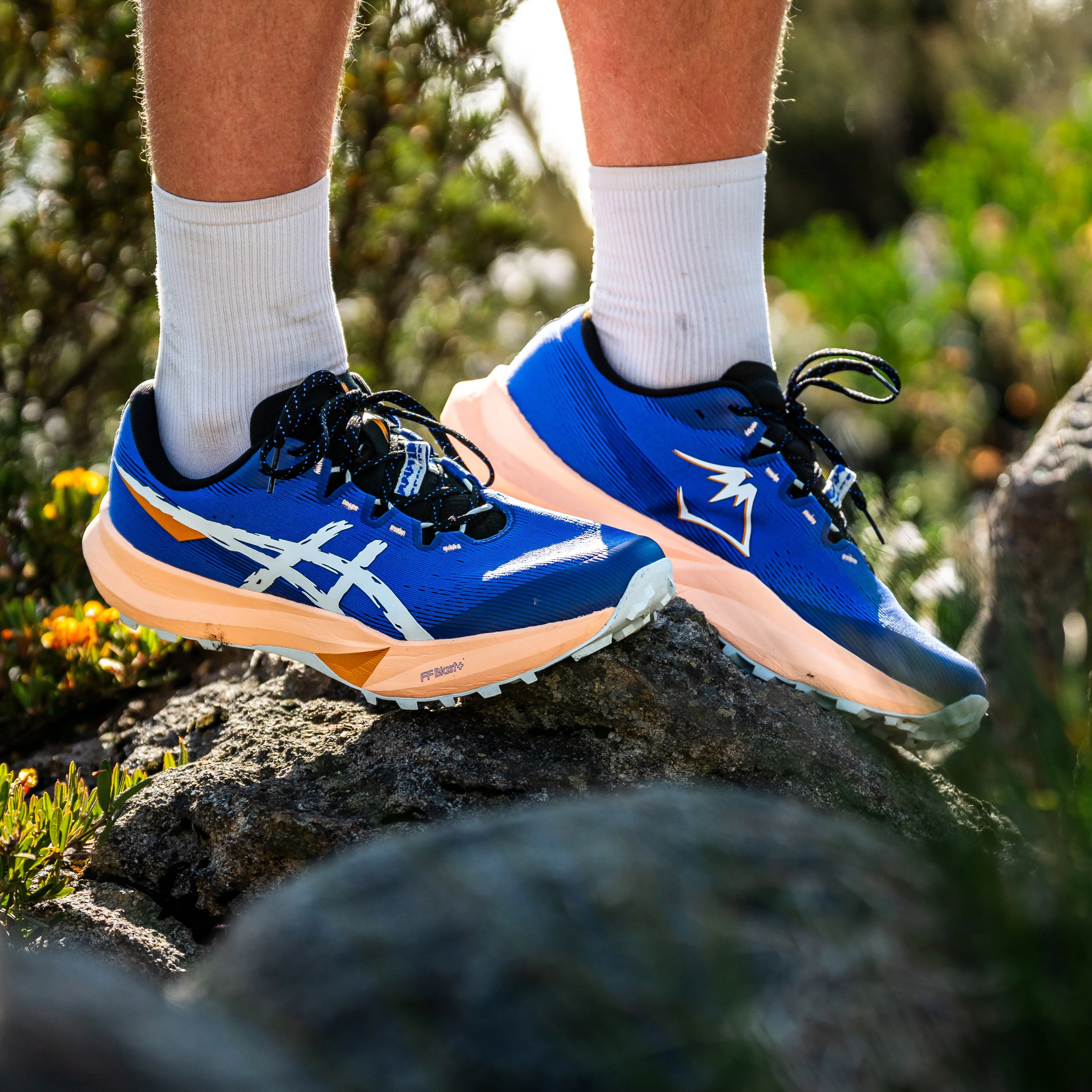 Asics Fuji Lite 6 | Cobalt Burst / Cool Grey | Mens - Image 11
