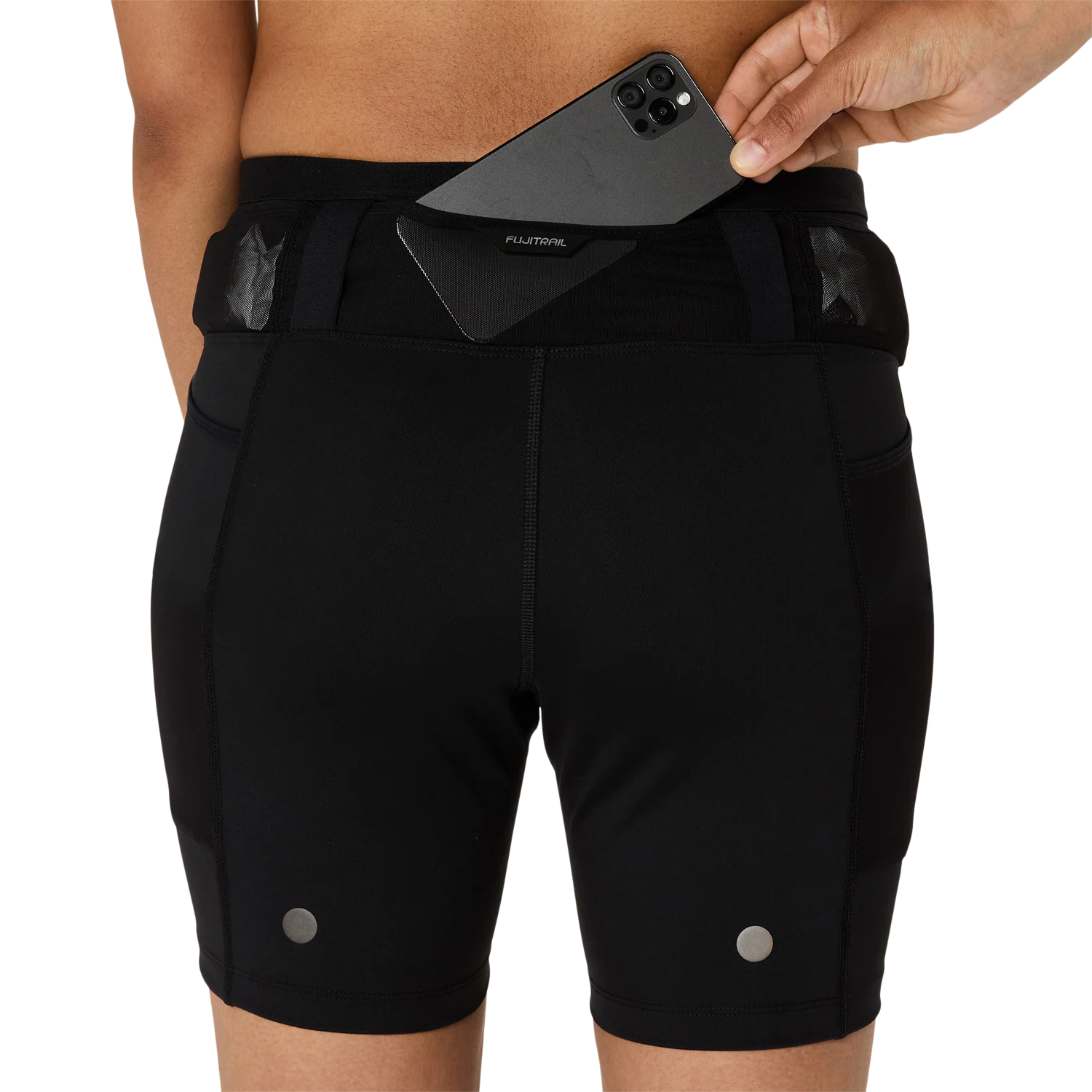 Asics Fujitrail Elite Sprinter Short Tights | Performance Black | Womens - Image 4