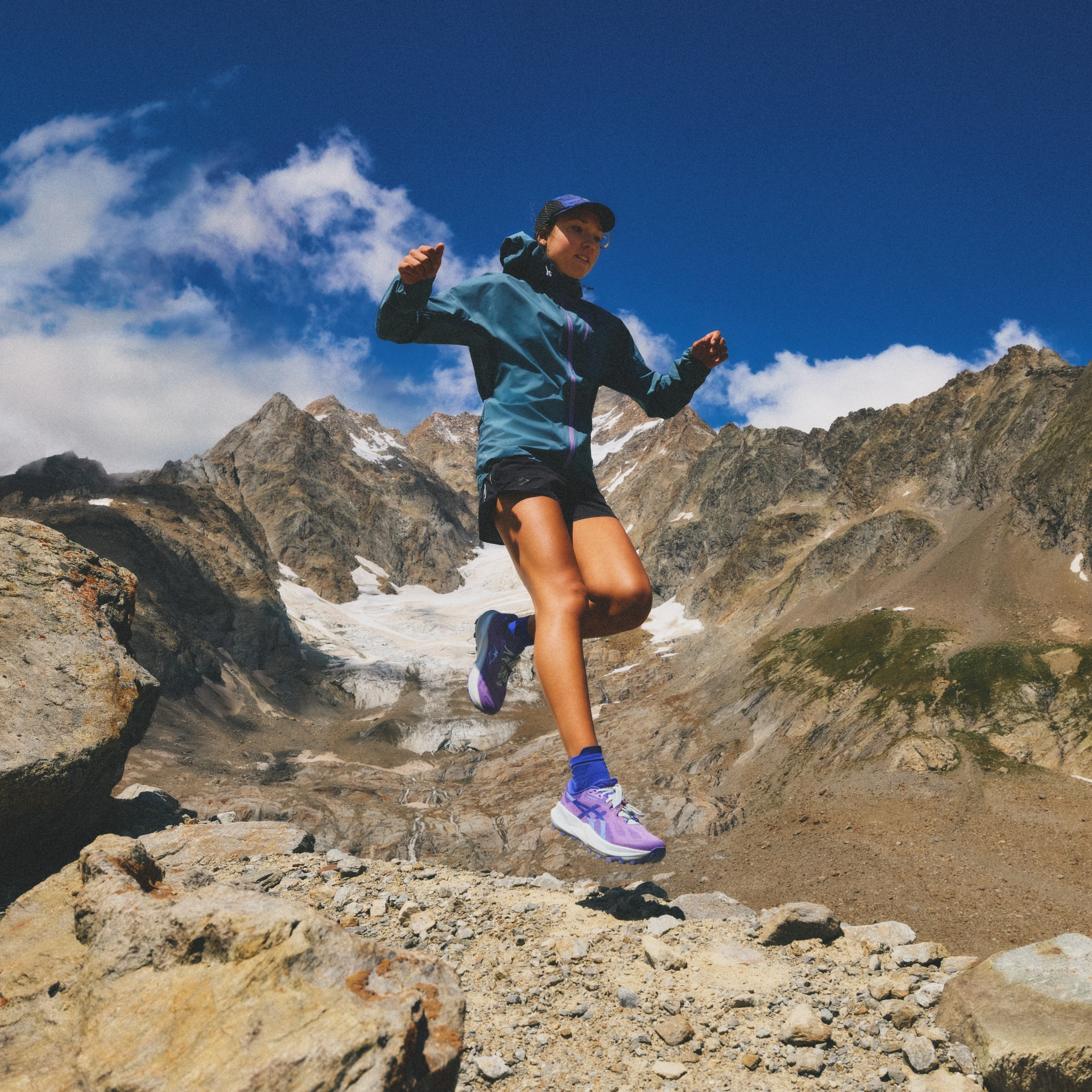 Asics Gel-Trabuco 14 | Amethyst / Cobalt Burst | Womens - Image 3
