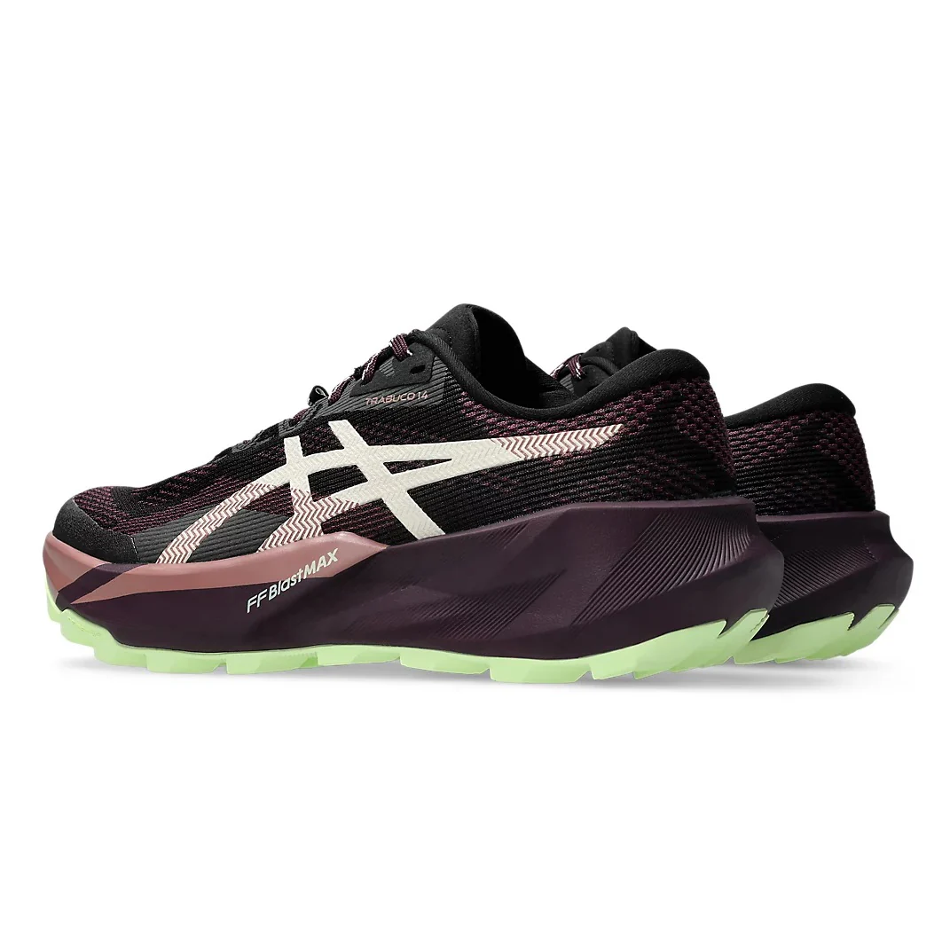 Asics Gel-Trabuco 14 | Black / Dark Aubergine | Womens - Image 6
