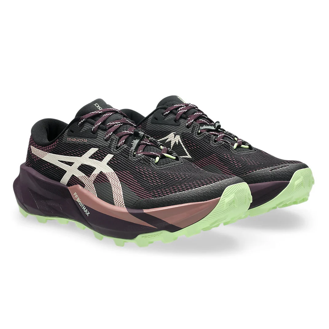Asics Gel-Trabuco 14 | Black / Dark Aubergine | Womens - Image 7