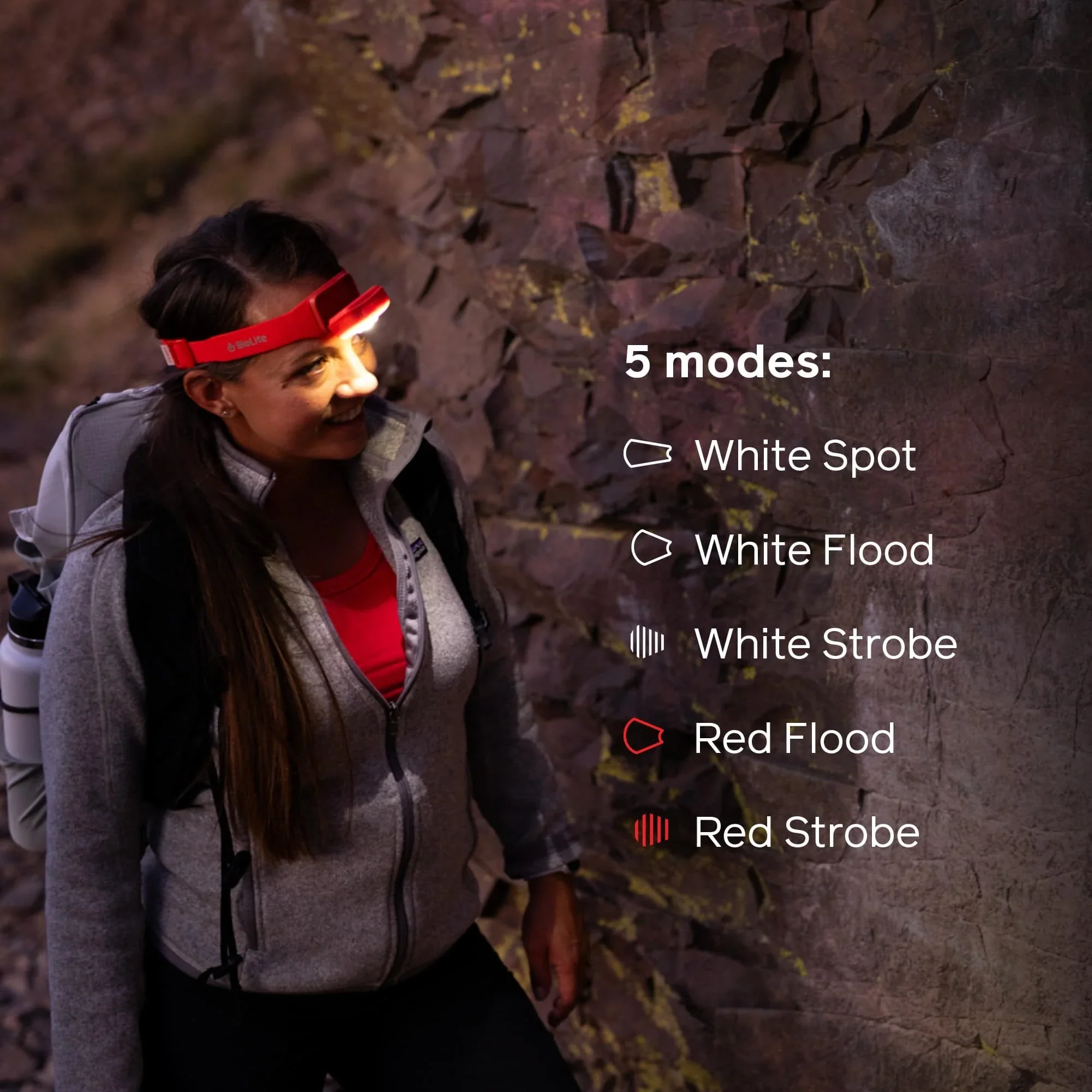 BioLite Range 500 Lumen Headlamp | Slate Blue - Image 11