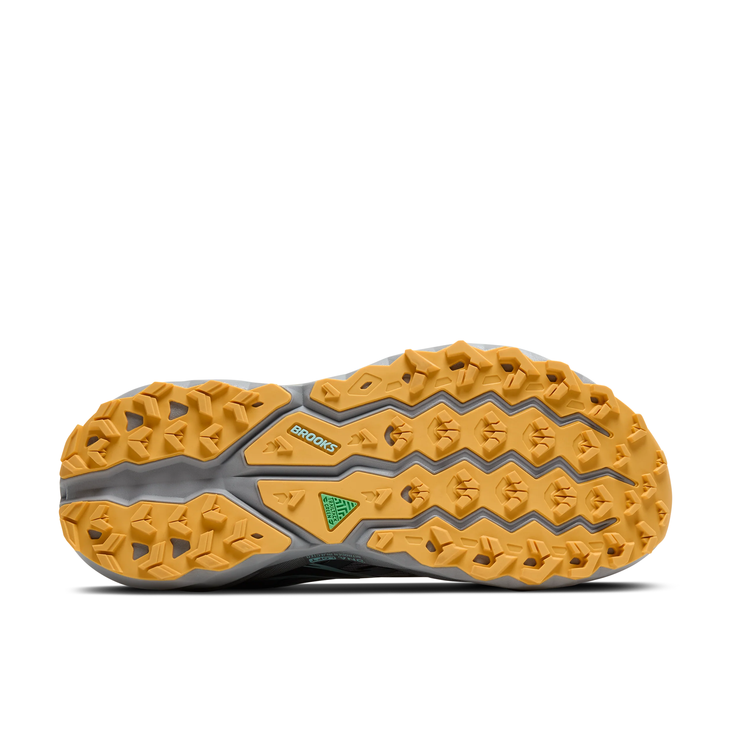 Brooks Cascadia 19 | Alloy / Ebony / Orange | Mens - Image 3