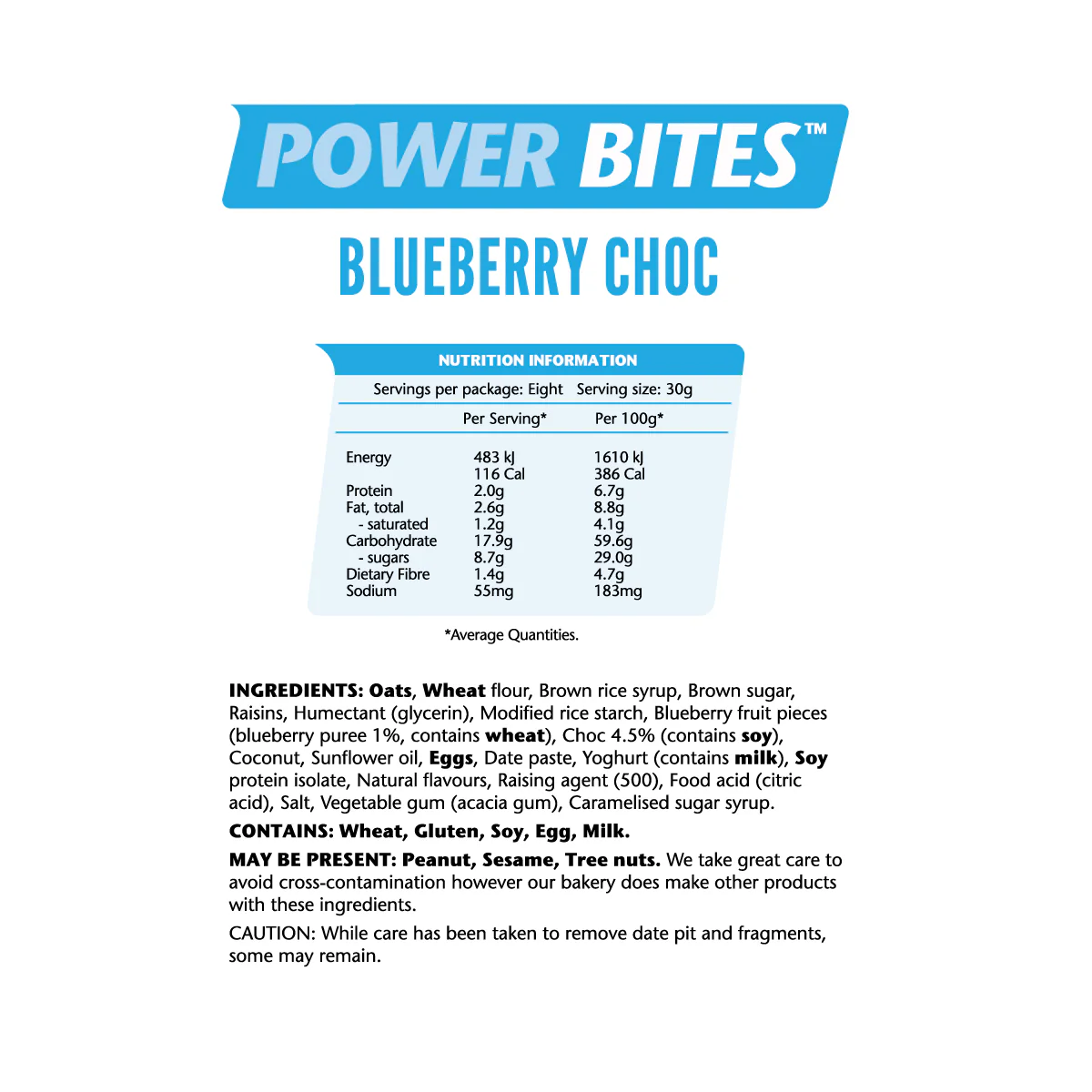 Em's Power Cookies | Power Bites | Blueberry Choc - Image 5