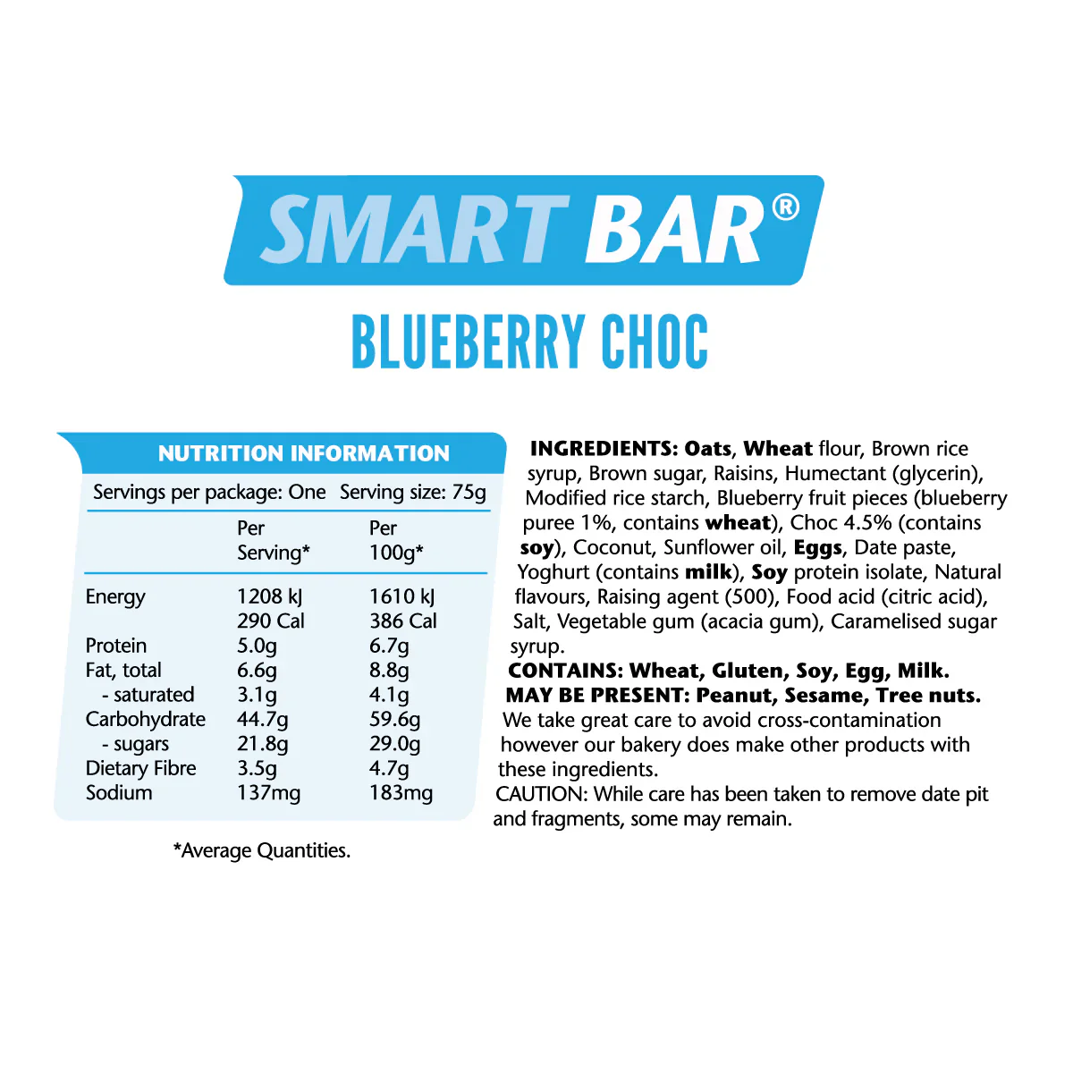 Em's Power Cookies Smart Bar | Blueberry Choc - Image 4