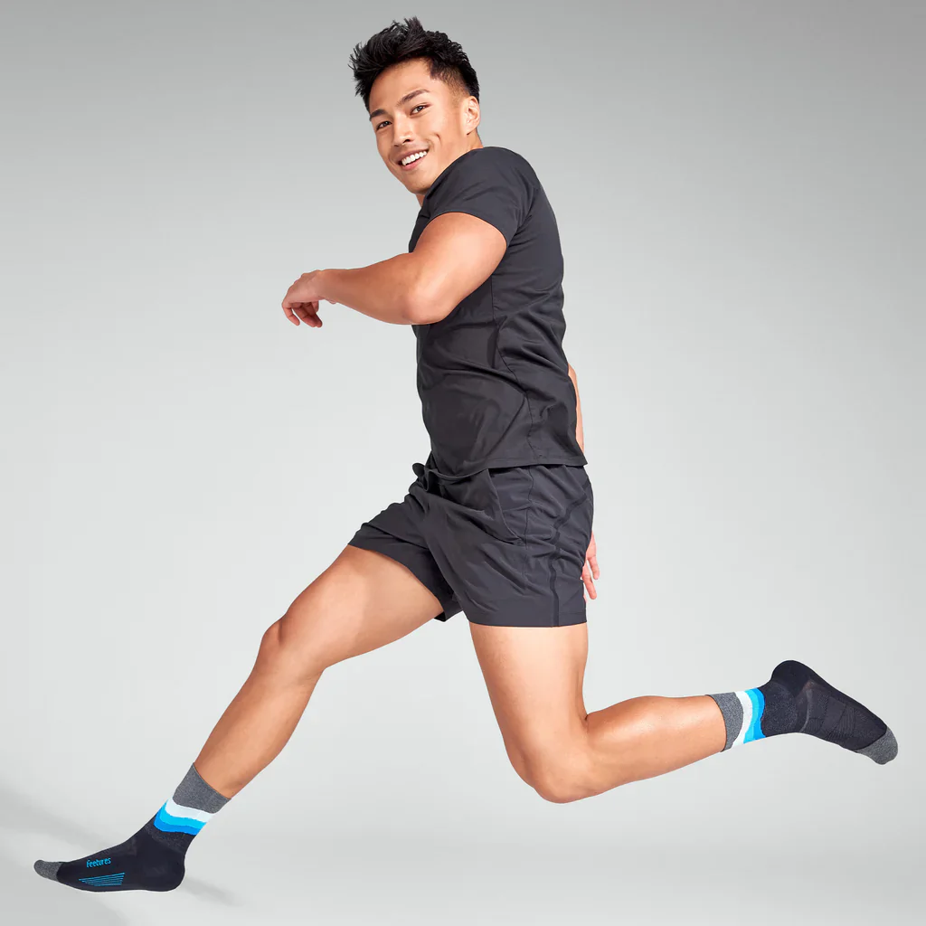 Feetures Elite | Light Cushion | Mini-Crew | Black Swell - Image 3