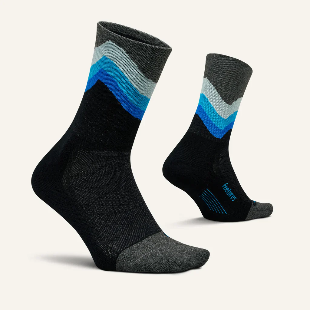 Feetures Elite | Light Cushion | Mini-Crew | Black Swell - Image 4